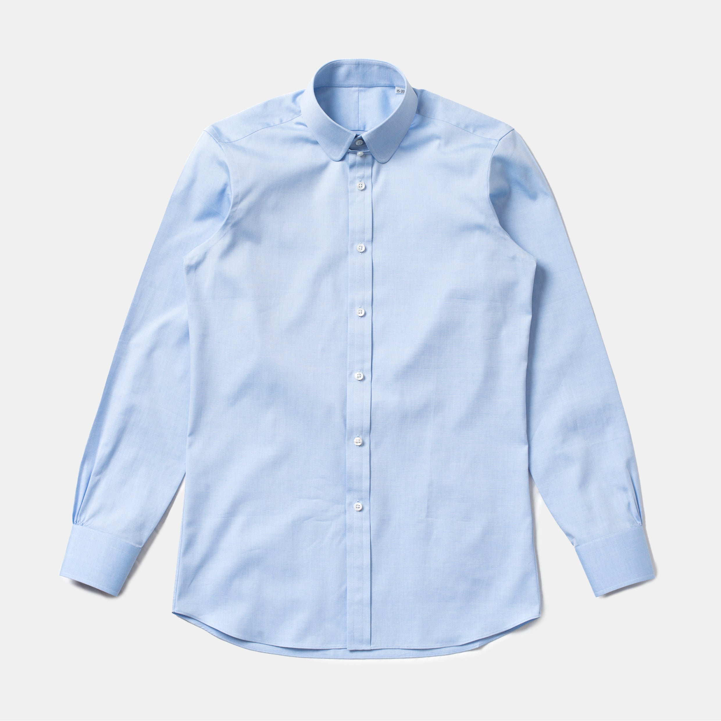 Club Tab Collar Shirt Light Blue 16.5 Club Tab Collar Shirt Light Blue 16.5