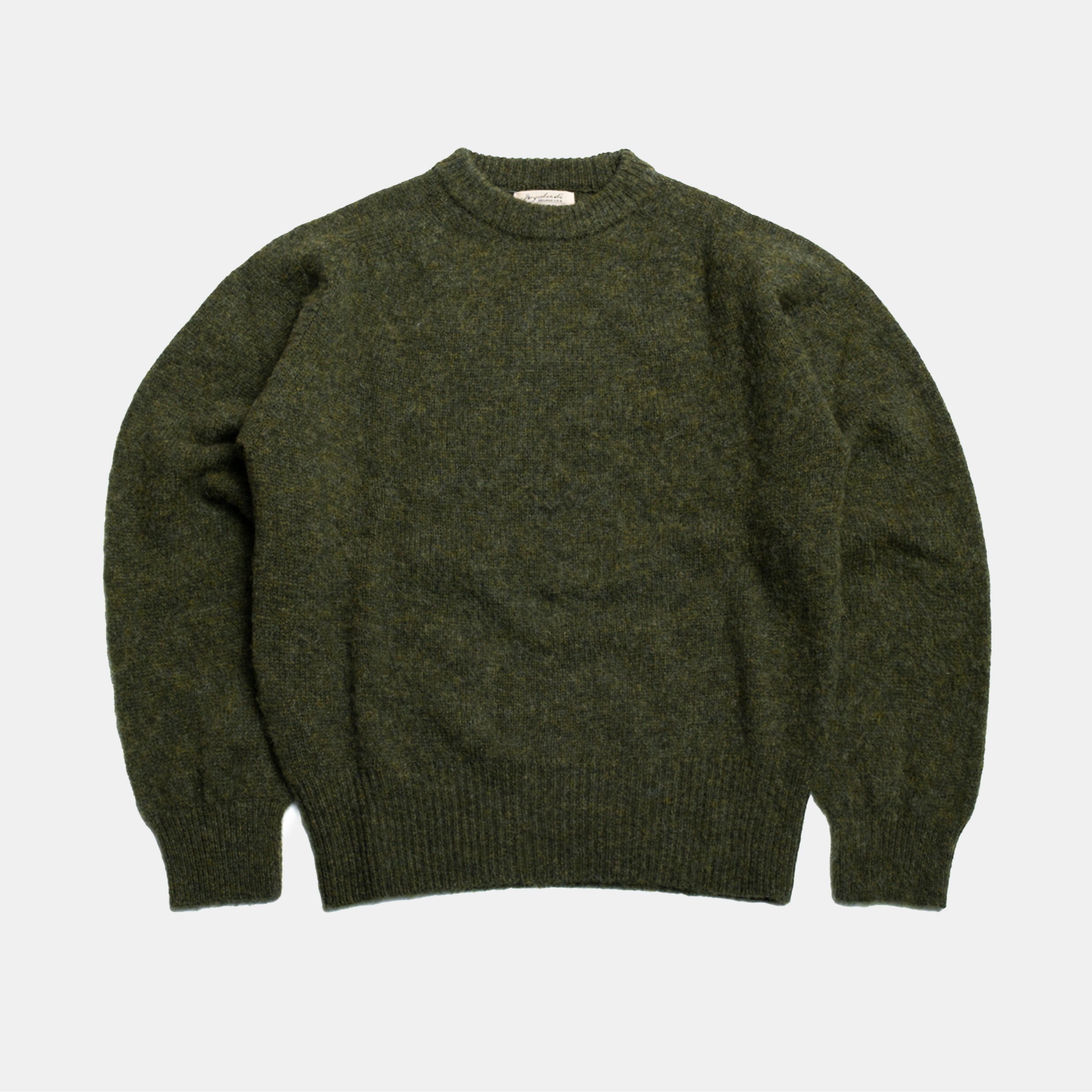 Shaggy Shetland Sweater Pine Shadow – Bryceland's