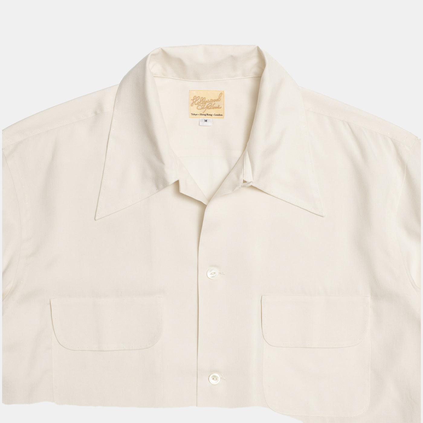 Hollywood Tailors Sport Shirt Silk Cream – Bryceland's