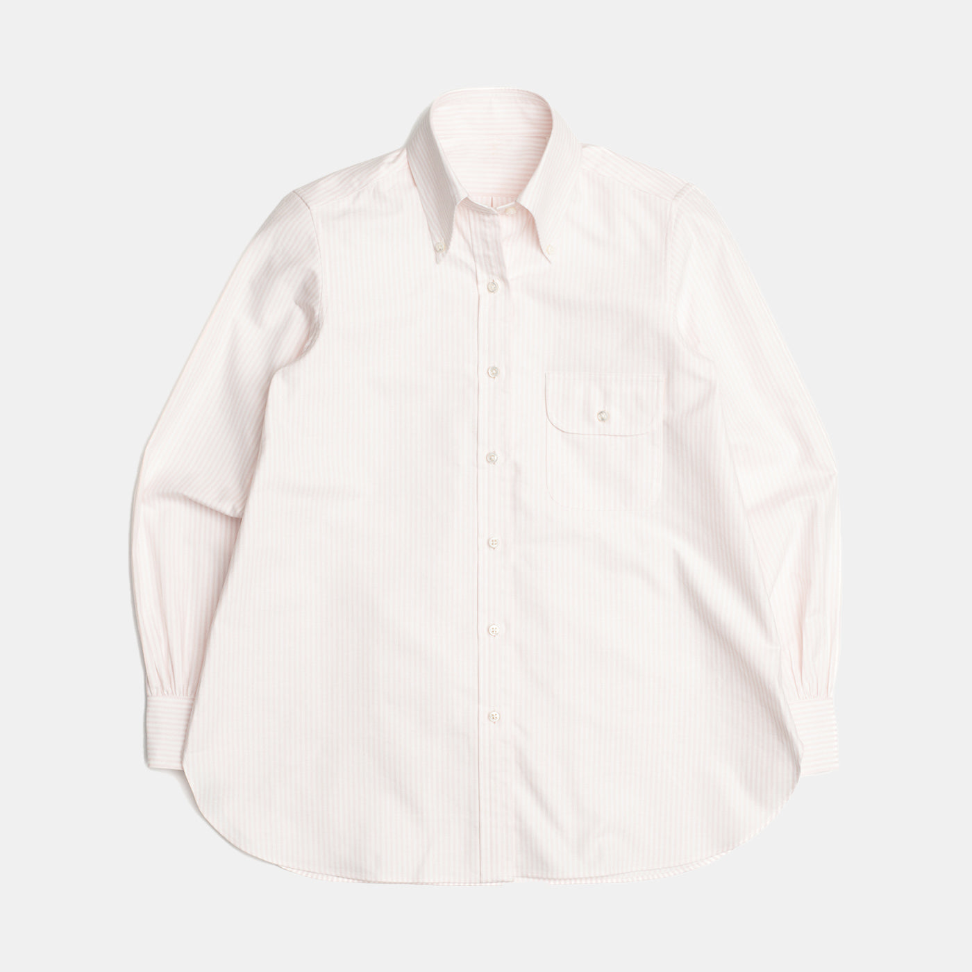 Emmeline OCBD Striped Shirt Pink S
