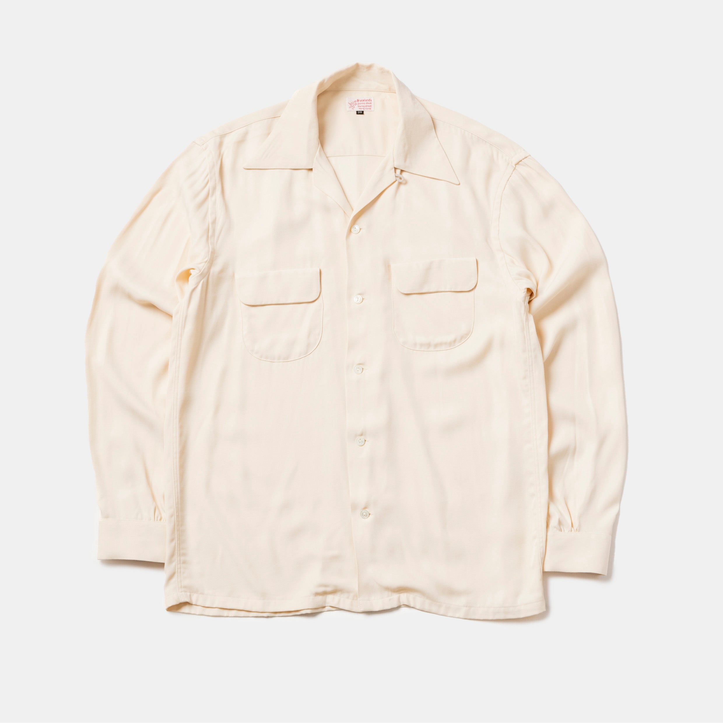 Rayon Shirt Cream 46 Rayon Shirt Cream 46