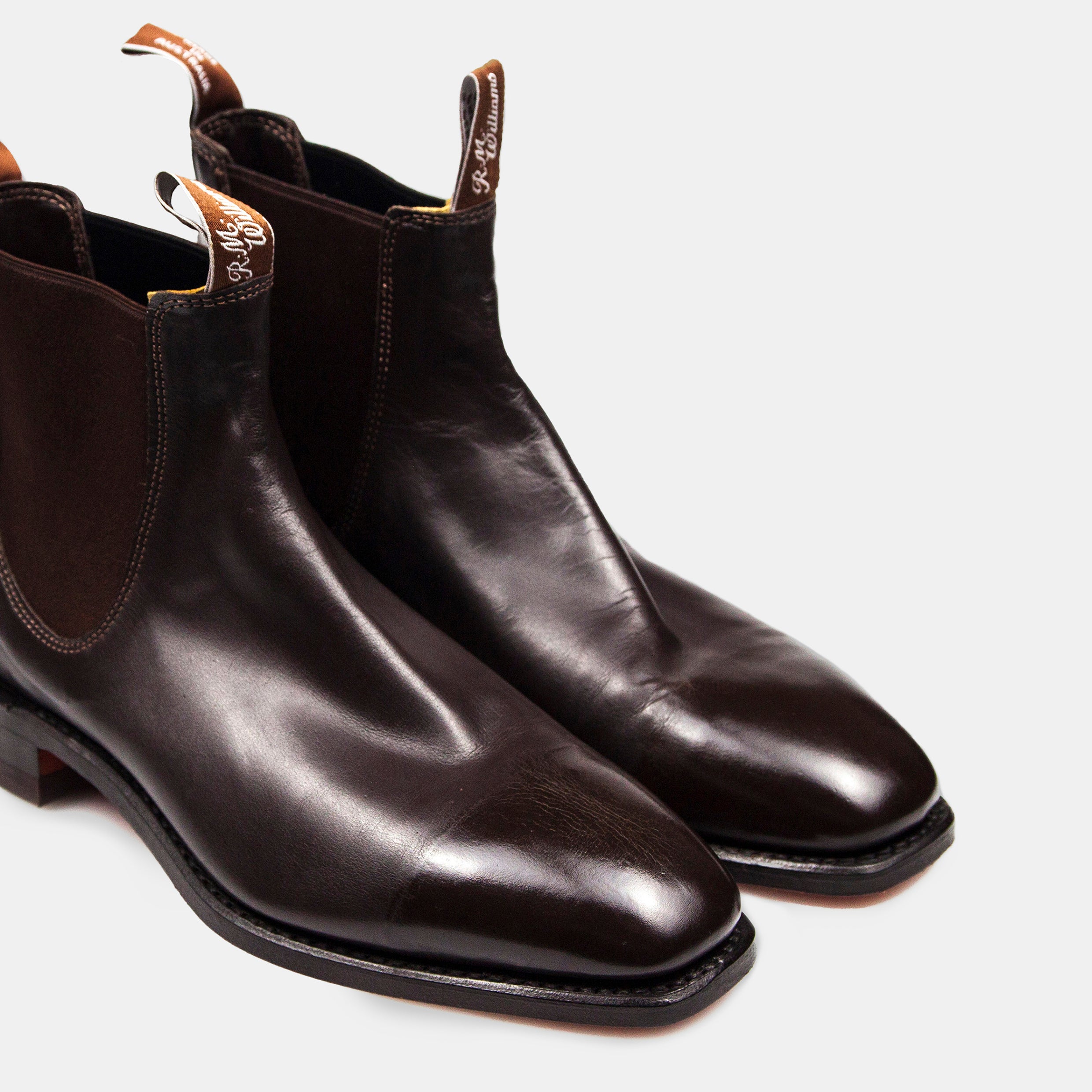 R.M.Williams Craftsman Chelsea Boots Chestnut – Bryceland's