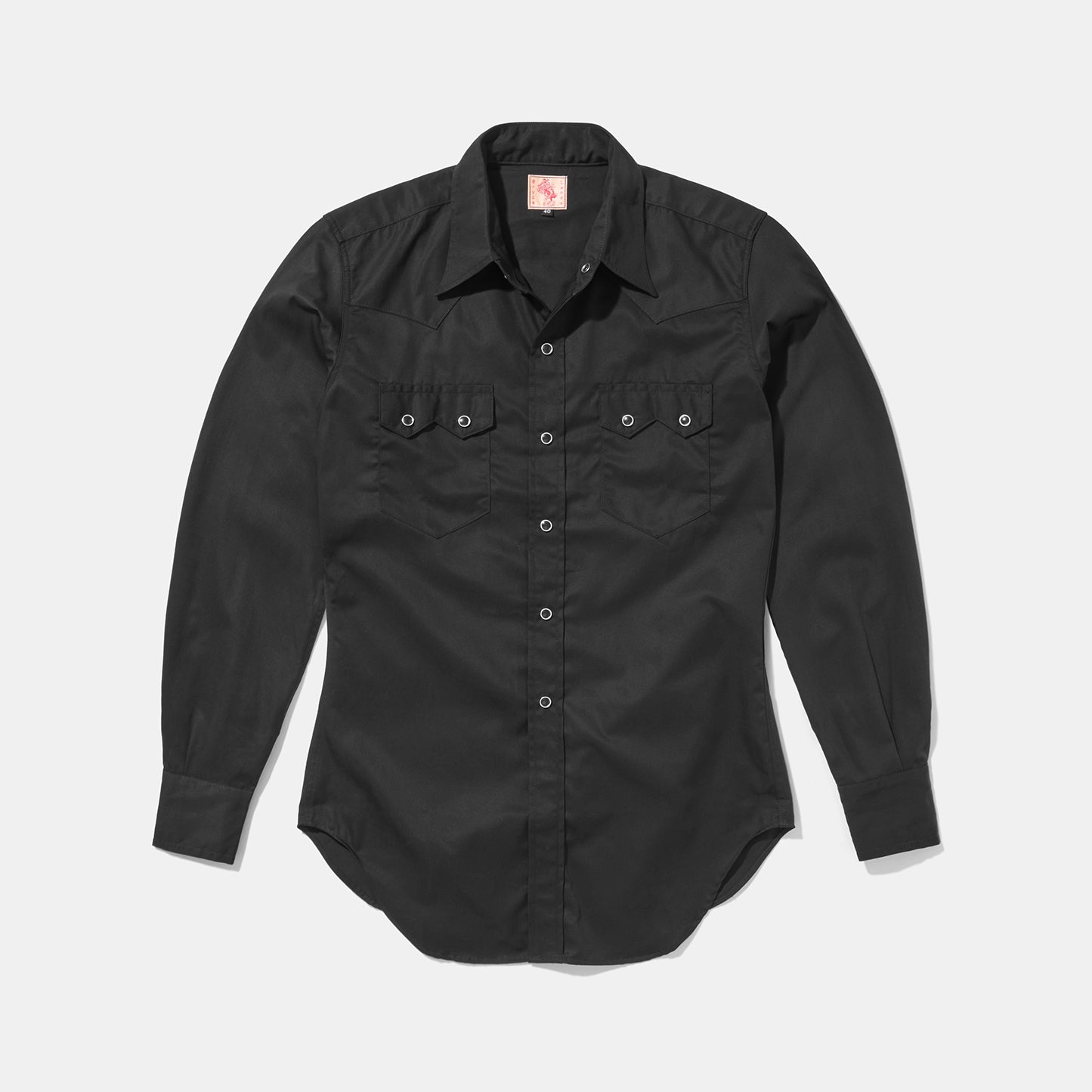 Sawtooth Westerner Shirt Black | Bryceland's & Co.