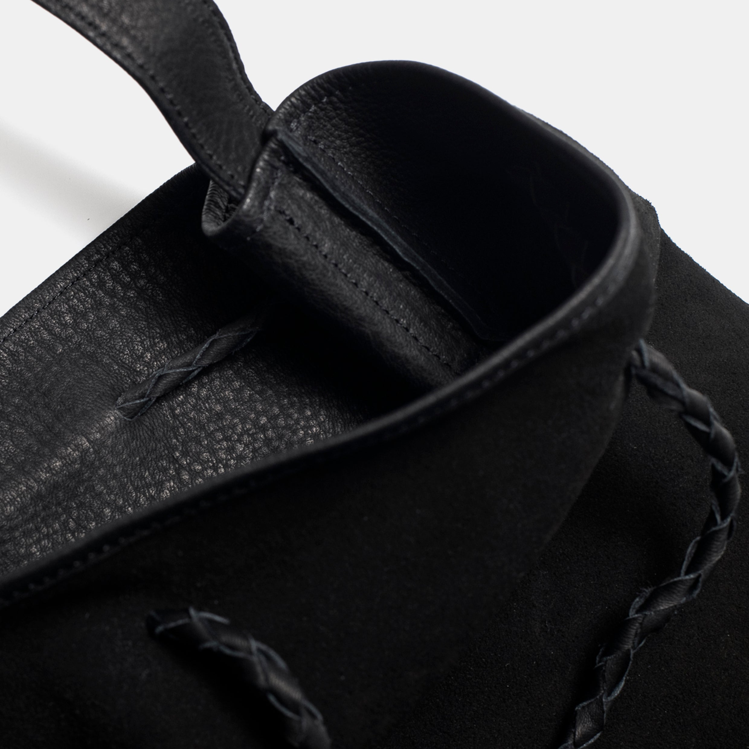Deerskin Crossbody Bag Black – Bryceland's