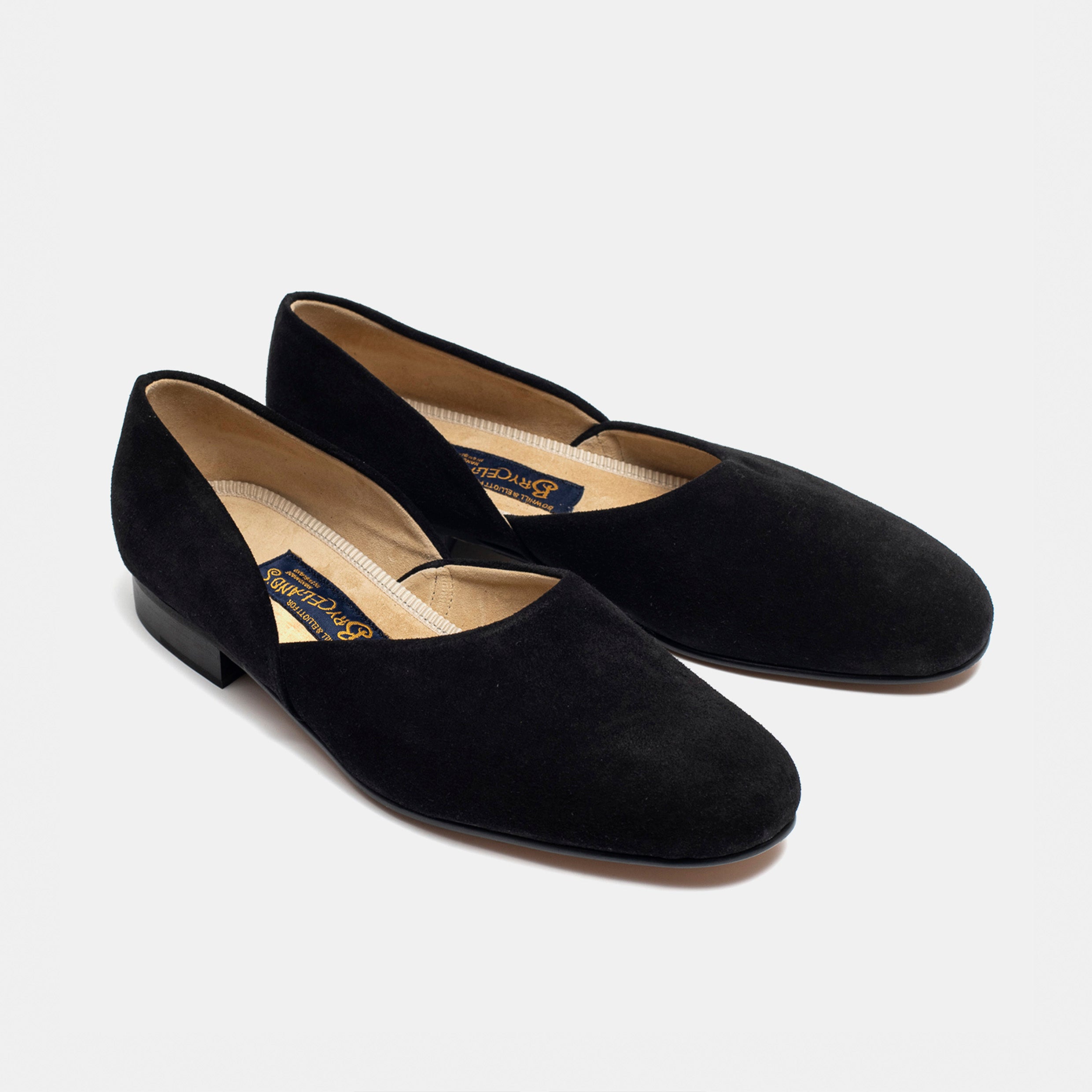 クラウン] CREST SUEDE SLIPPER SUEDE BLACK クラウンズ スニーカー