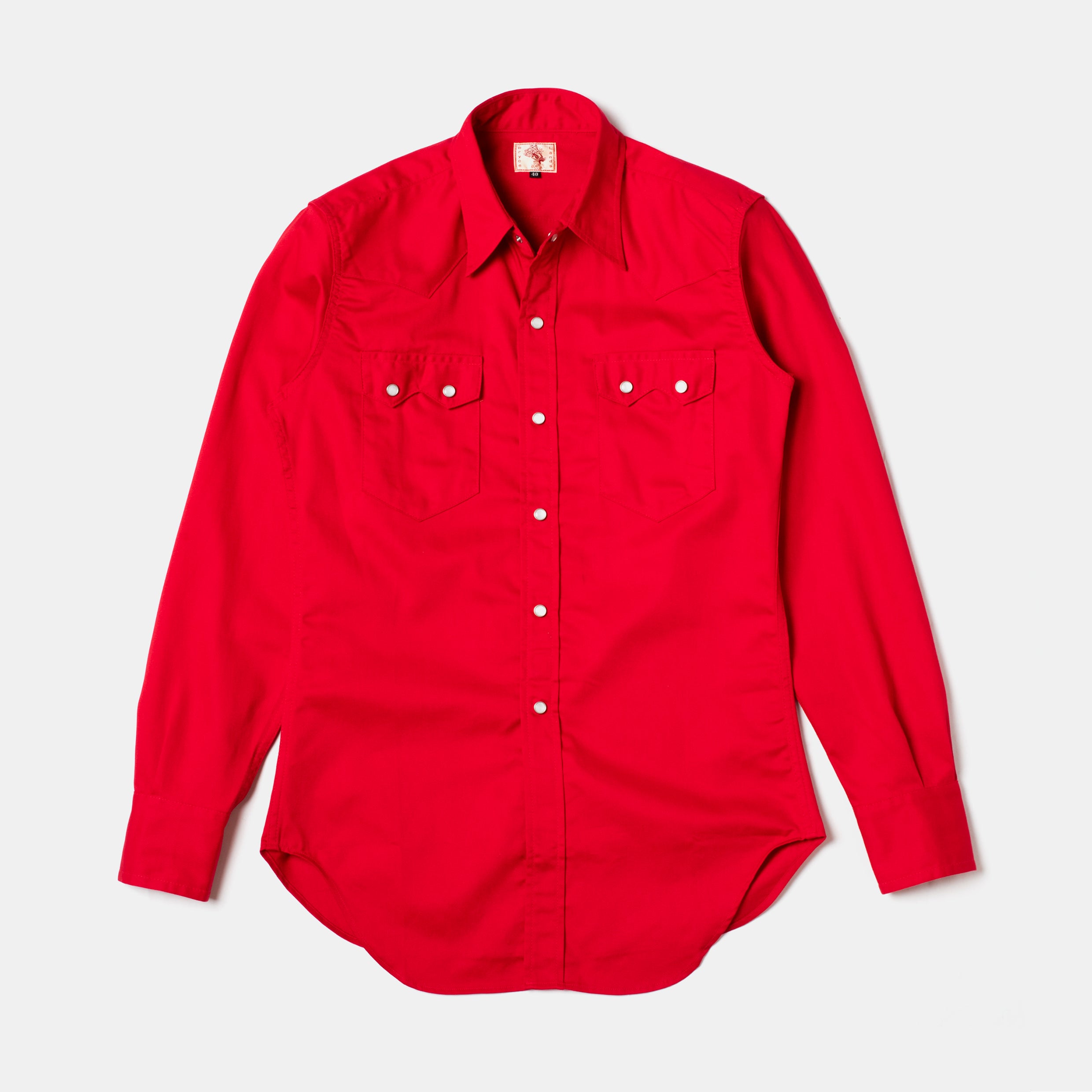 Sawtooth Westerner Shirt Red | Bryceland's & Co.
