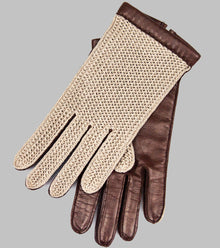  Bryceland's Driving Gloves Chestnut/Beige