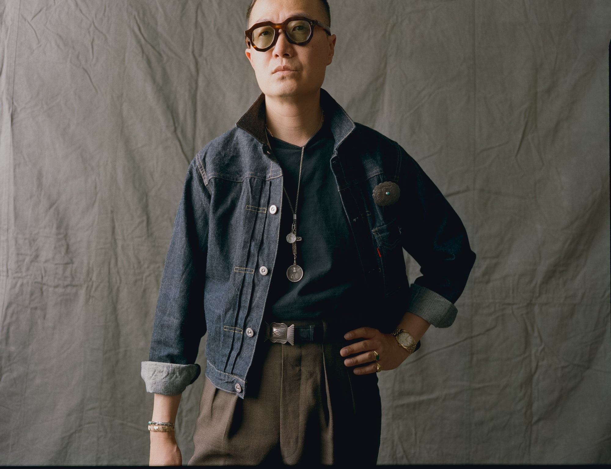 Bryce Landsクリーム色 長袖シャツ フロントポケット付き Bryce Landsクリーム色 長袖シャツ フロントポケット付き