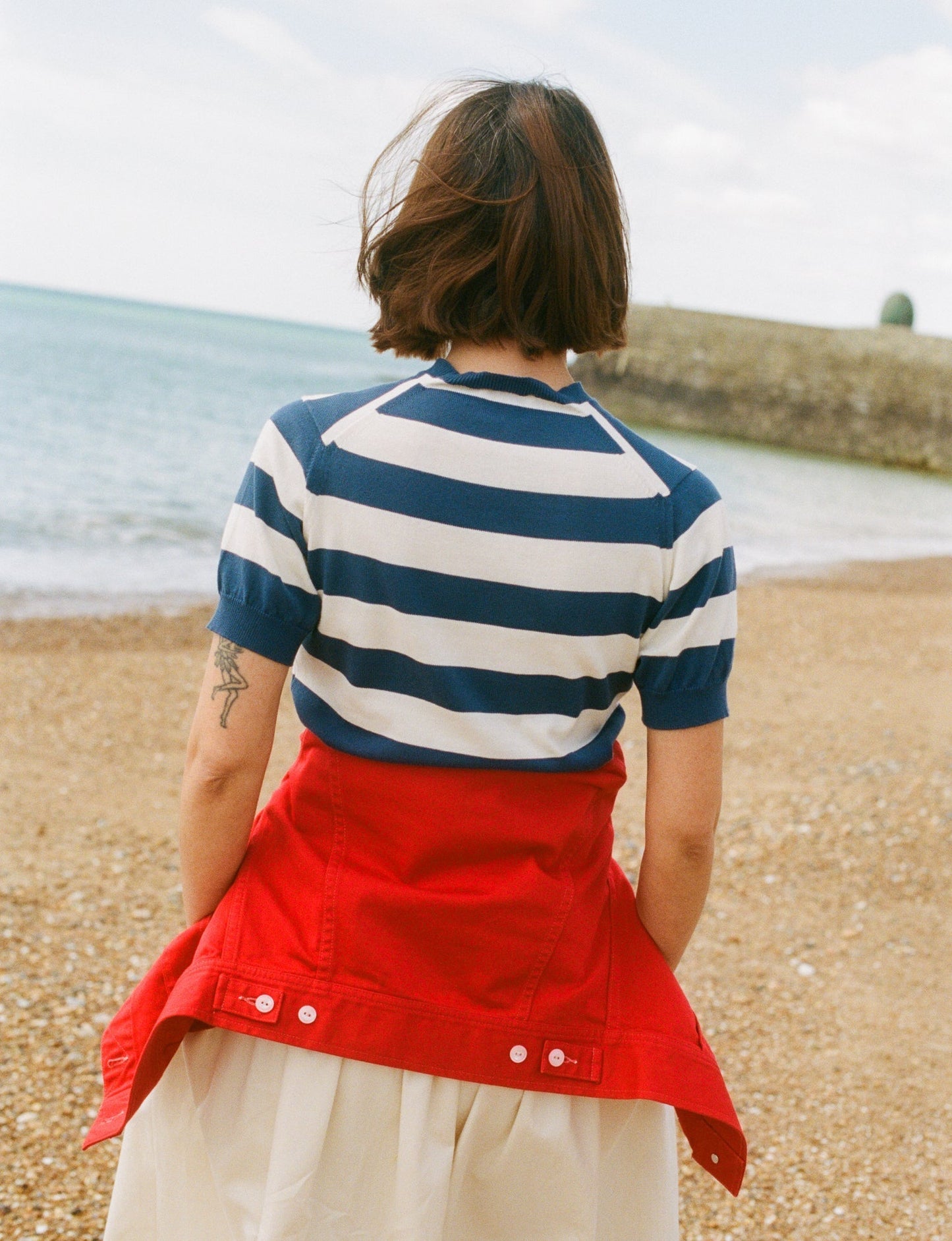 The Skipper Tee - Adding a Pop of Colour