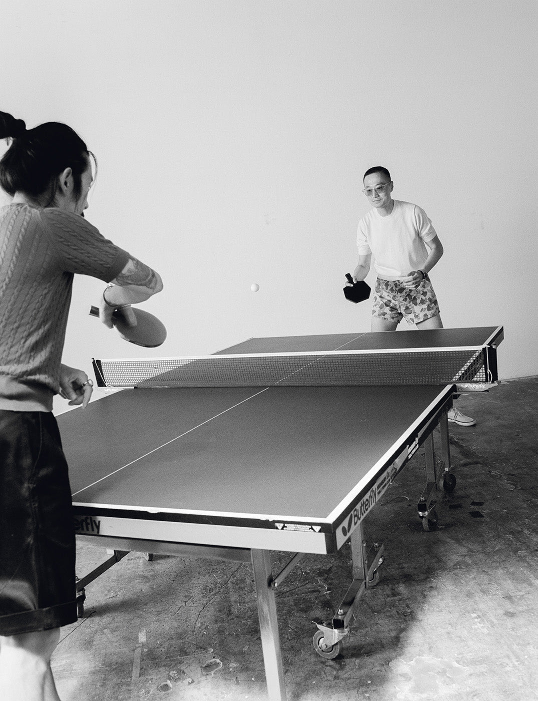 Table Tennis - A little friendly competition.