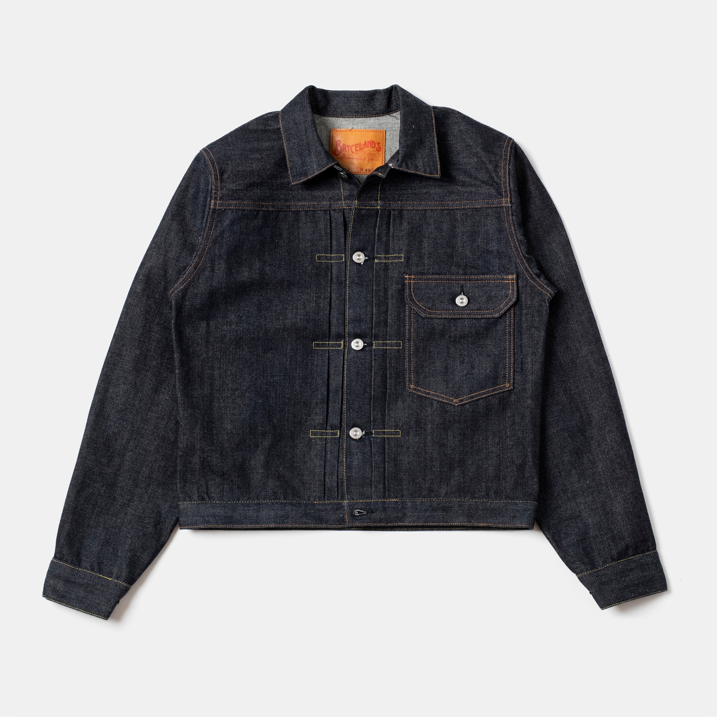 Denim 133 Jacket Unsanforized | Bryceland's & Co.