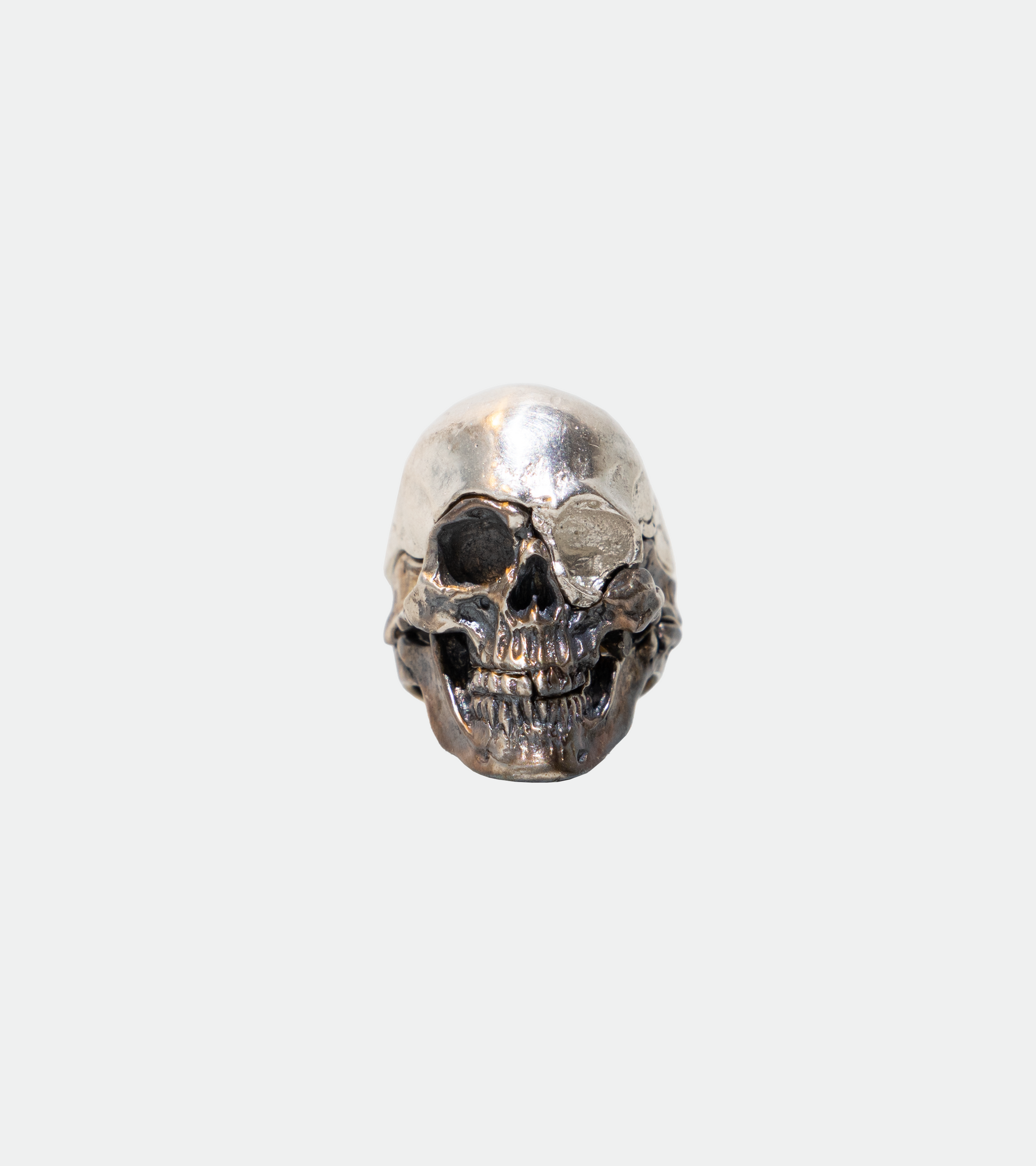 13 Lucky Monkey Three-piece Skull Ring/US 7.5 – Bryceland's