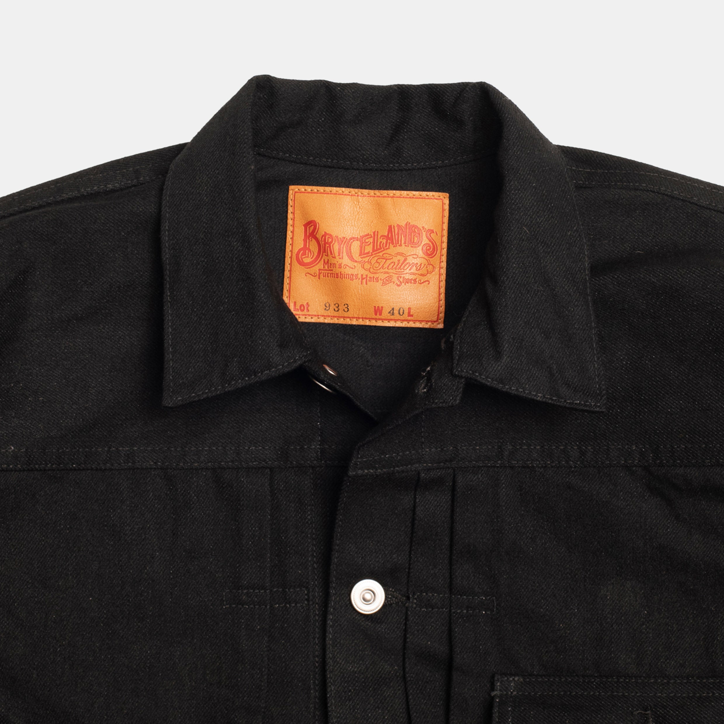 Denim 133 Type 1 Jacket Unsanforized | Bryceland's & Co.