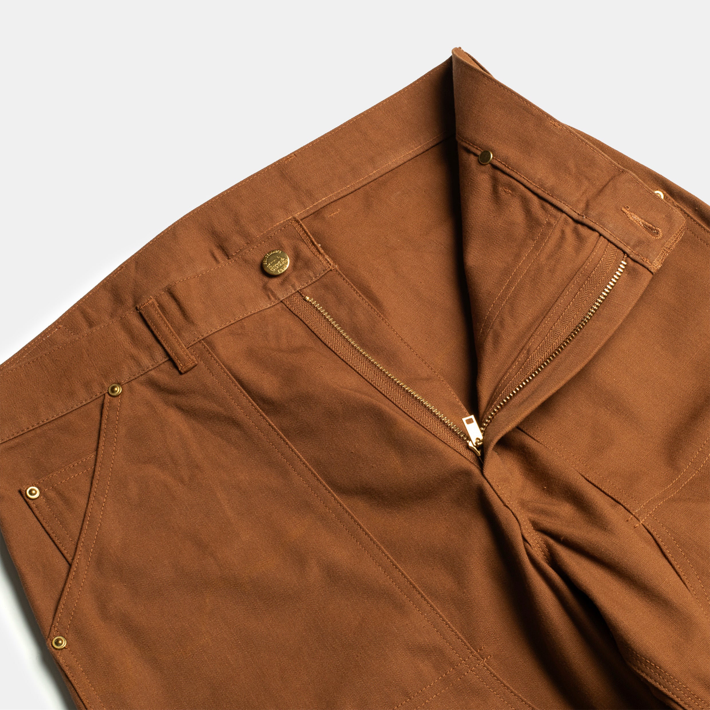 Double Knee Pants Duck Brown – Bryceland's