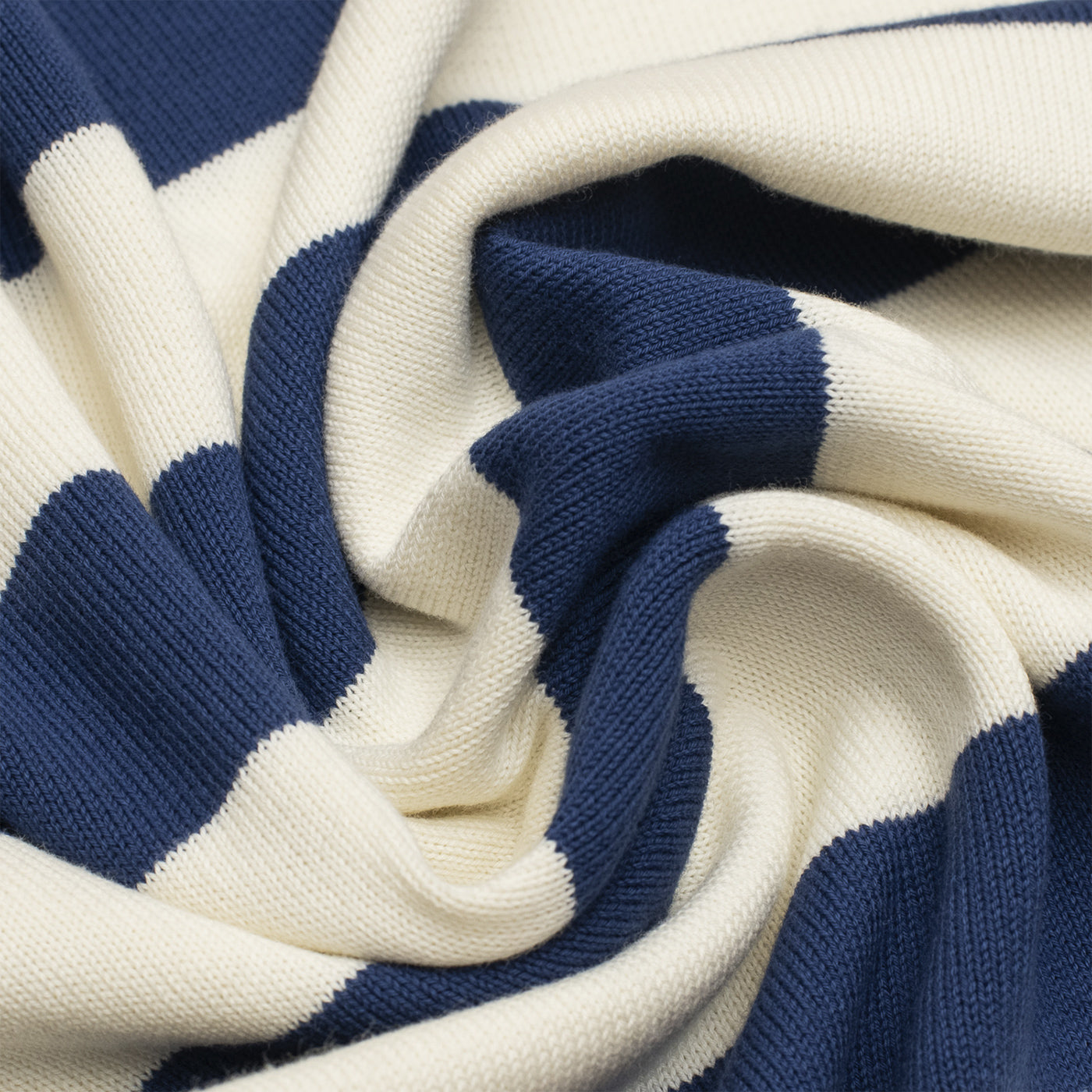 ‘Skipper’ Striped Tee Blue/Cream