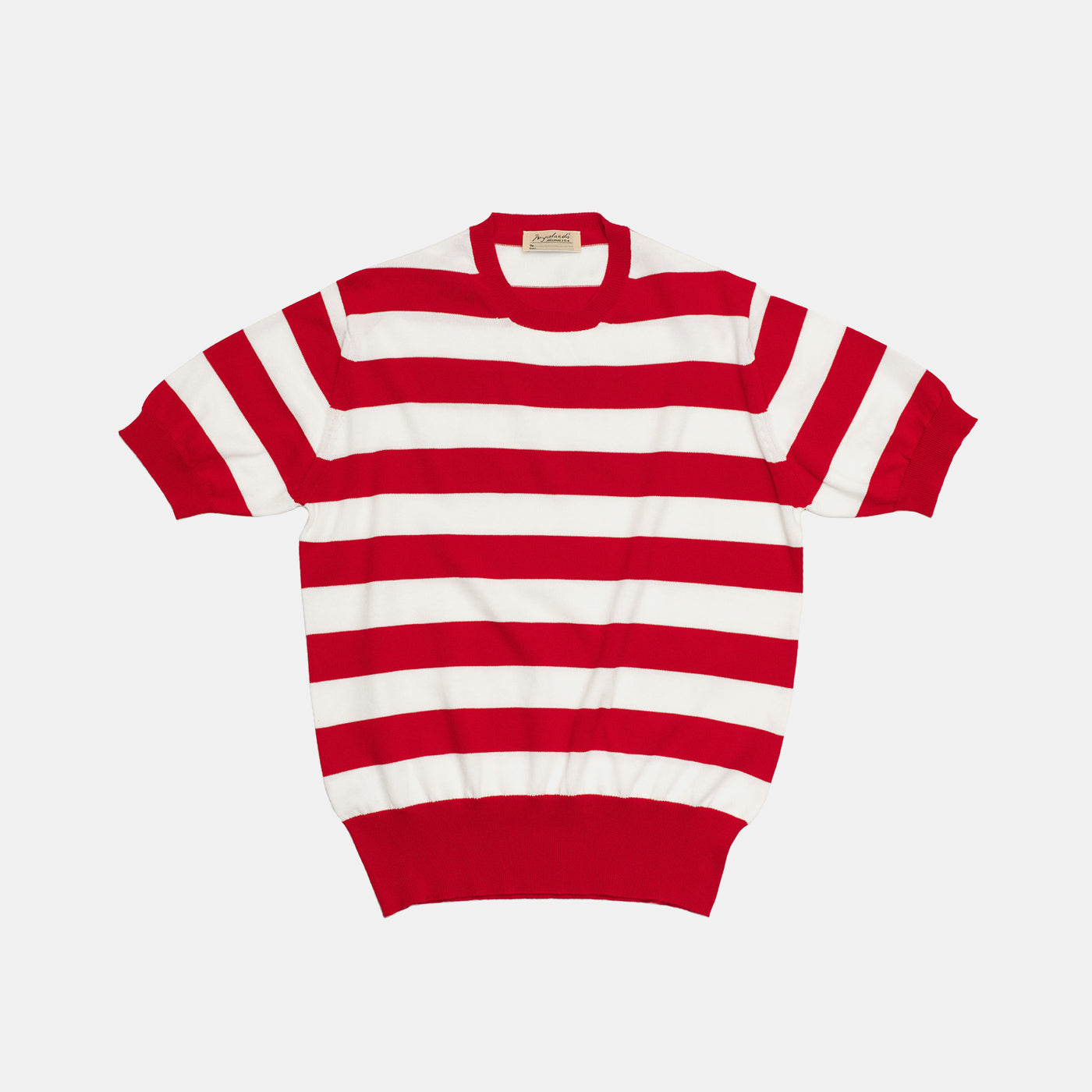 ‘Skipper’ Striped Tee Red/White