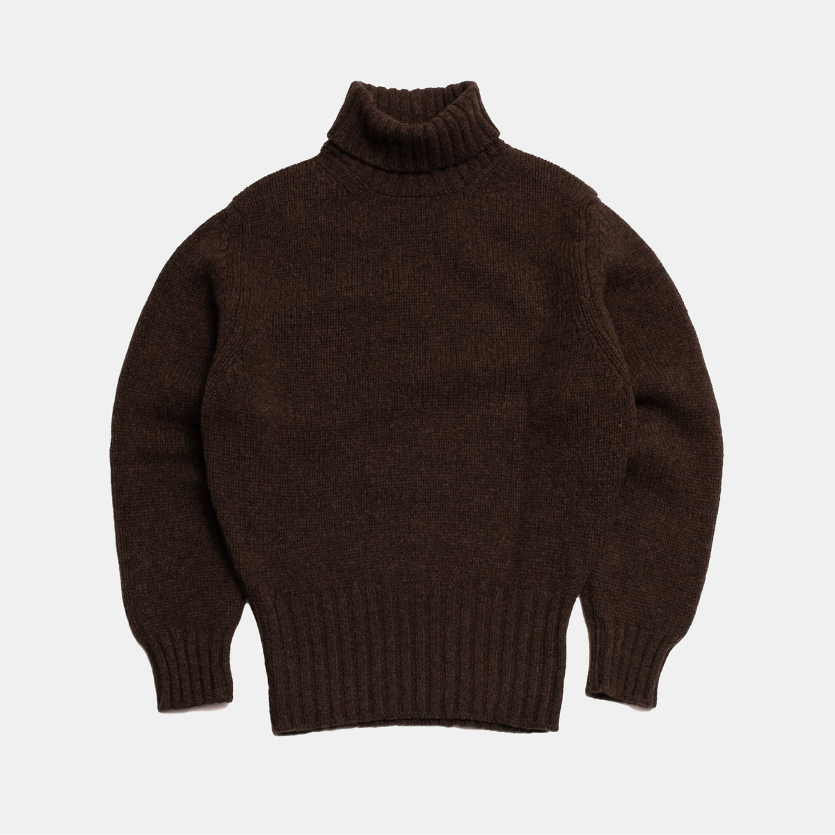 RAF Rollneck Pullover Cocoa – Bryceland