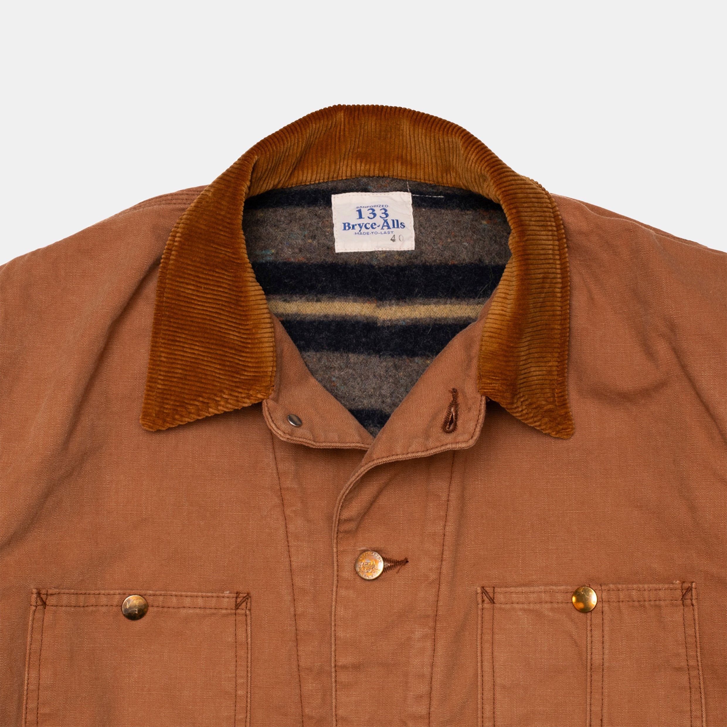 Chore Coat Duck Brown | Bryceland's & Co.