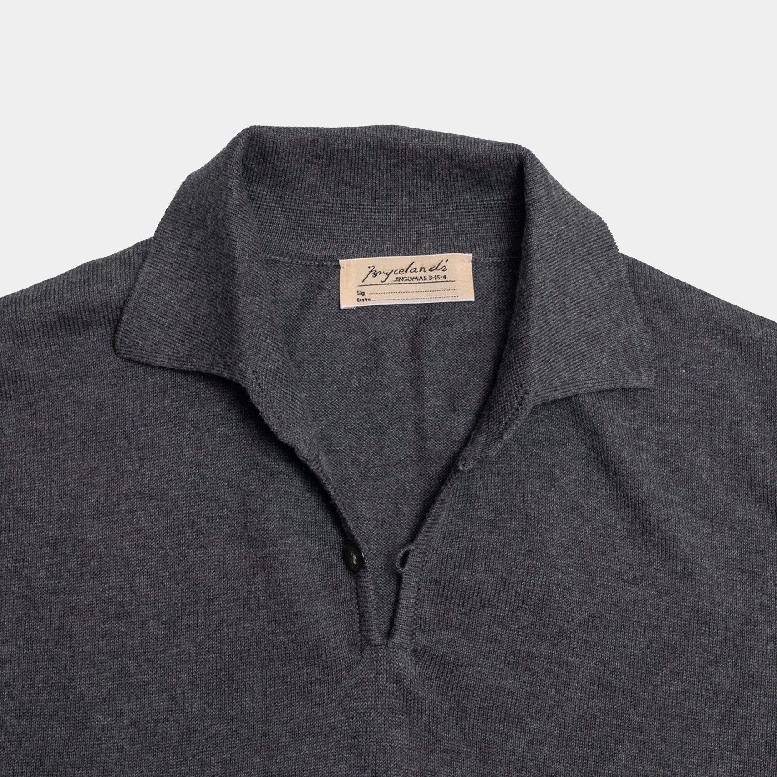 ブライスランズ Bryceland's コットンスキッパーポロ Cotton Short Sleeve 'Skipper' Polo | Bryceland's Tokyo