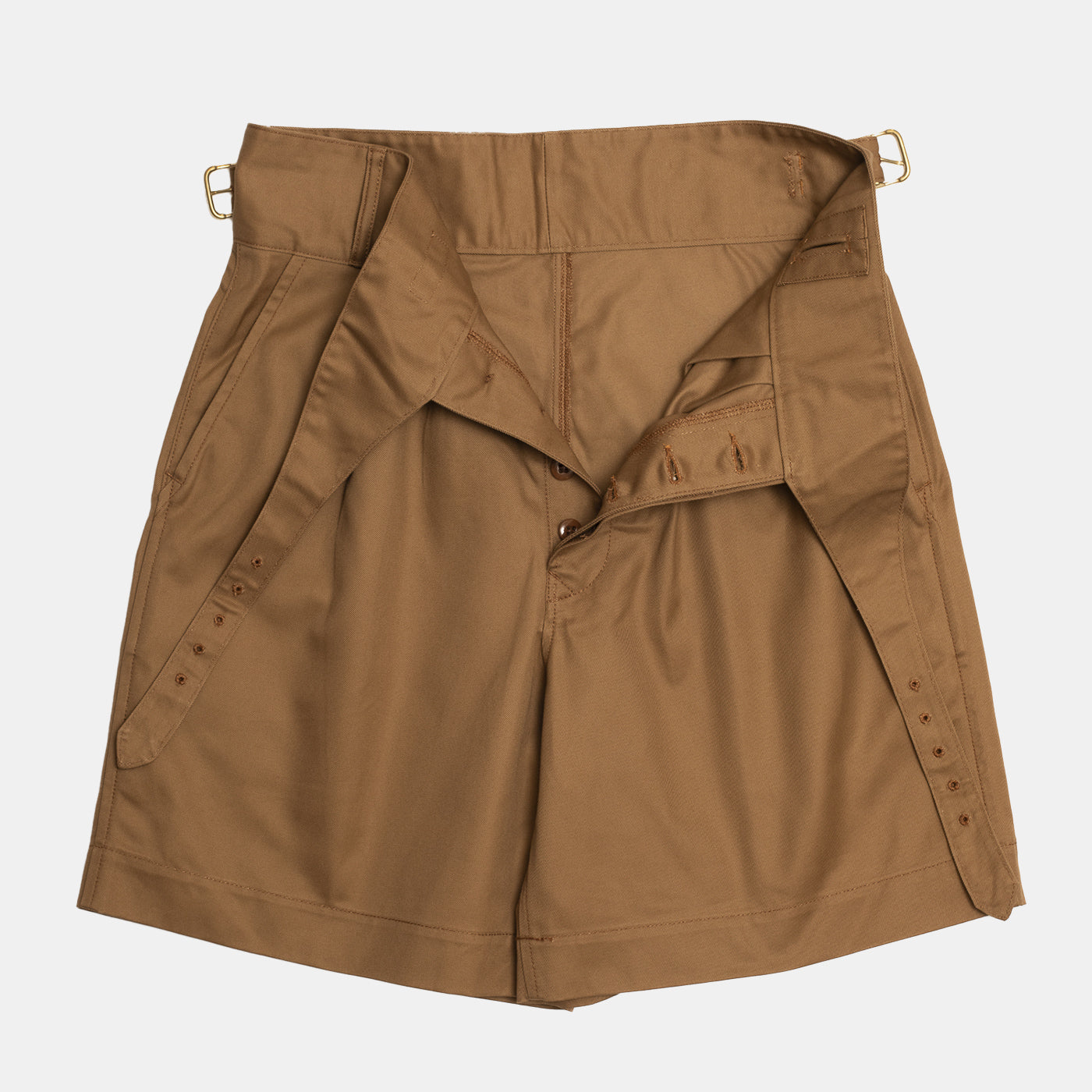 THE RERACS 23SS 38 GURKHA SHORTS タグ付き THE RERACS│ザ・リラクス / THE GURKHA SHORTS(BLACK)