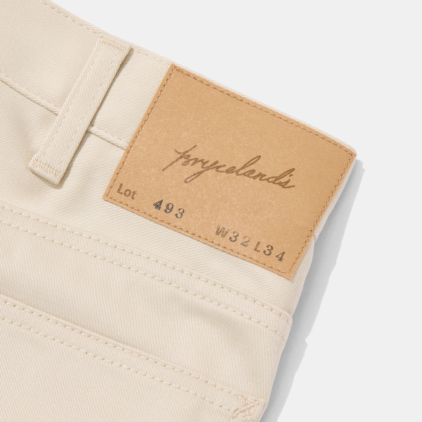 ブライスランズ　LOT.493 ストレートジーン 493 Cowboy Jeans Cream – Bryceland's