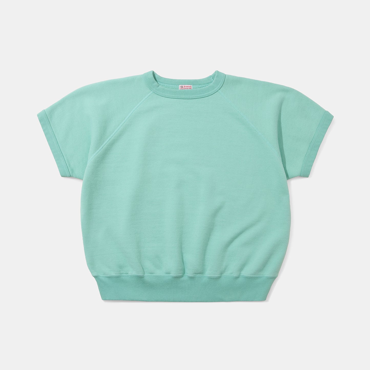 Raglan Short Sleeve Sweatshirt Surf Green – Bryceland's