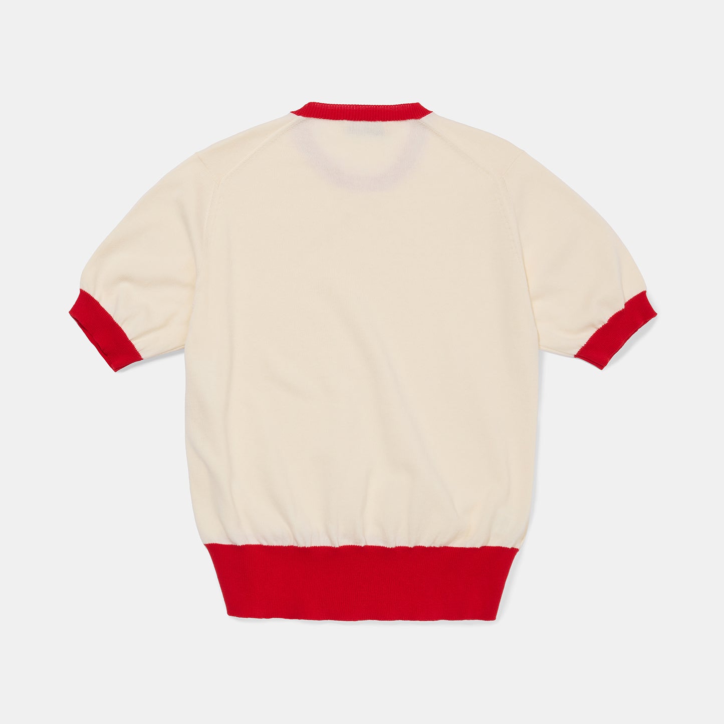 ‘Skipper’ Tee Red/Cream