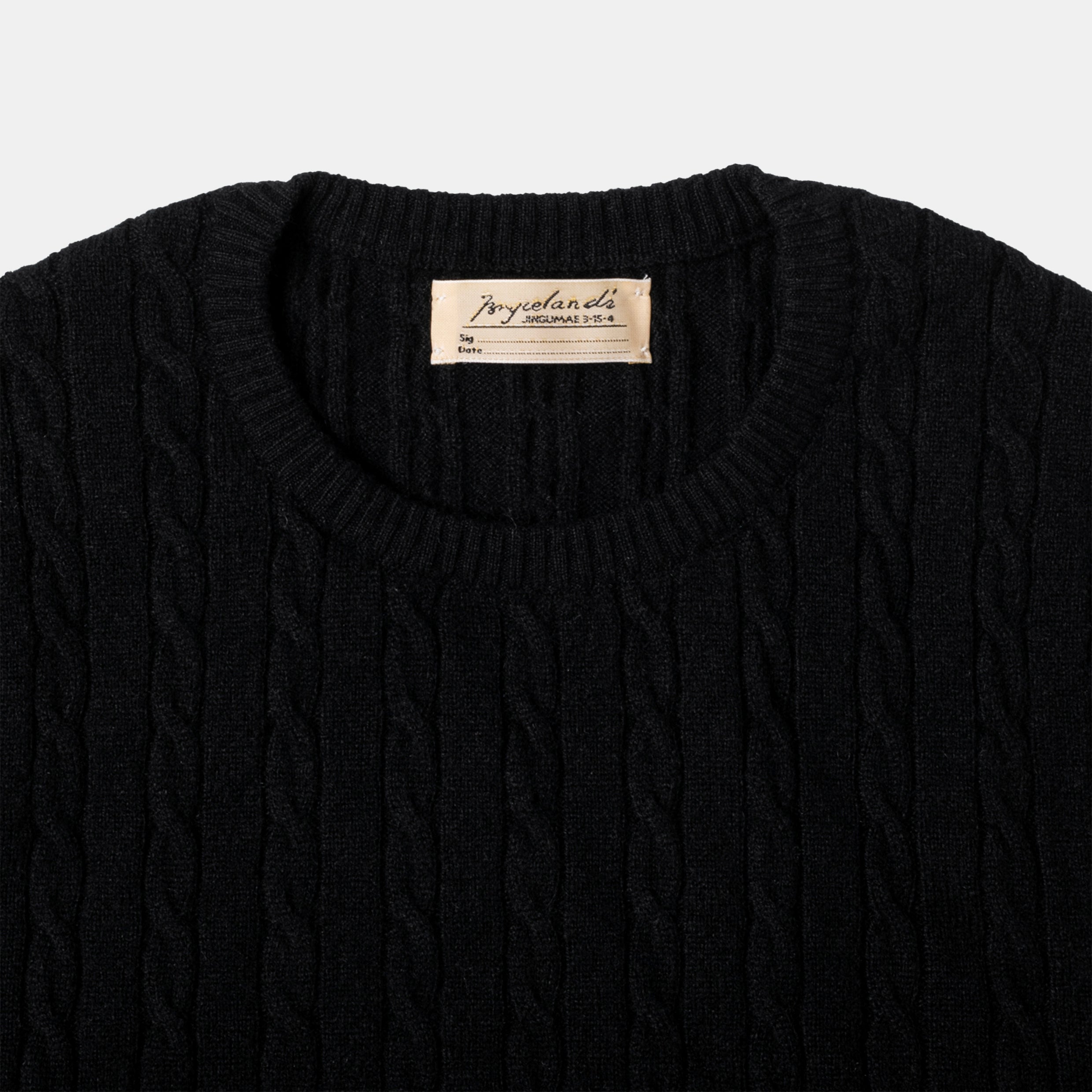 トップス bryceland's SWEATSHIRTS 38 Sweatshirt Black – Bryceland's