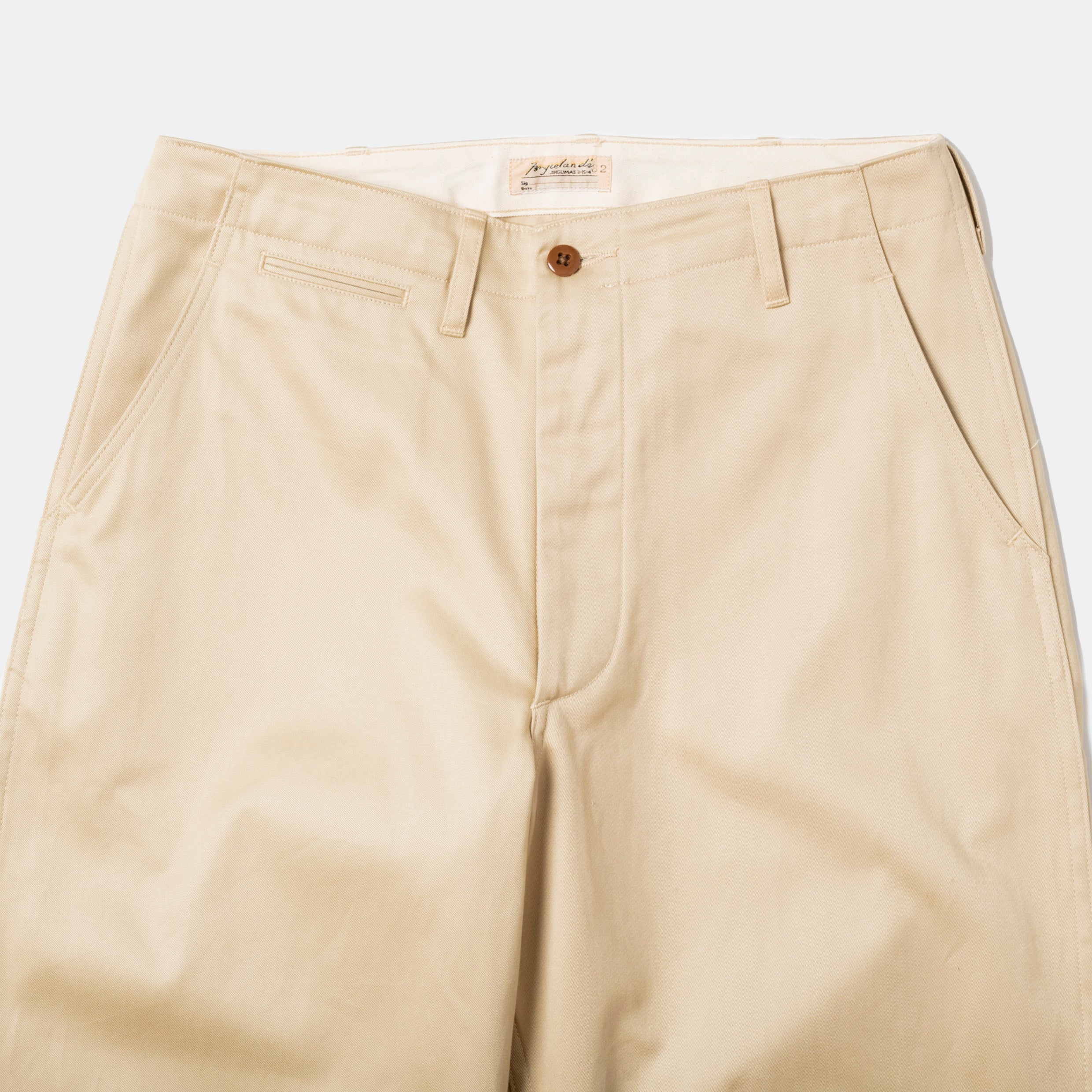 【試着のみ】ENDS AND MEANS Army Chino 【Size：L】 試着のみENDS AND ENDS AND MEANS Army Chino Lサイズ ネイビー