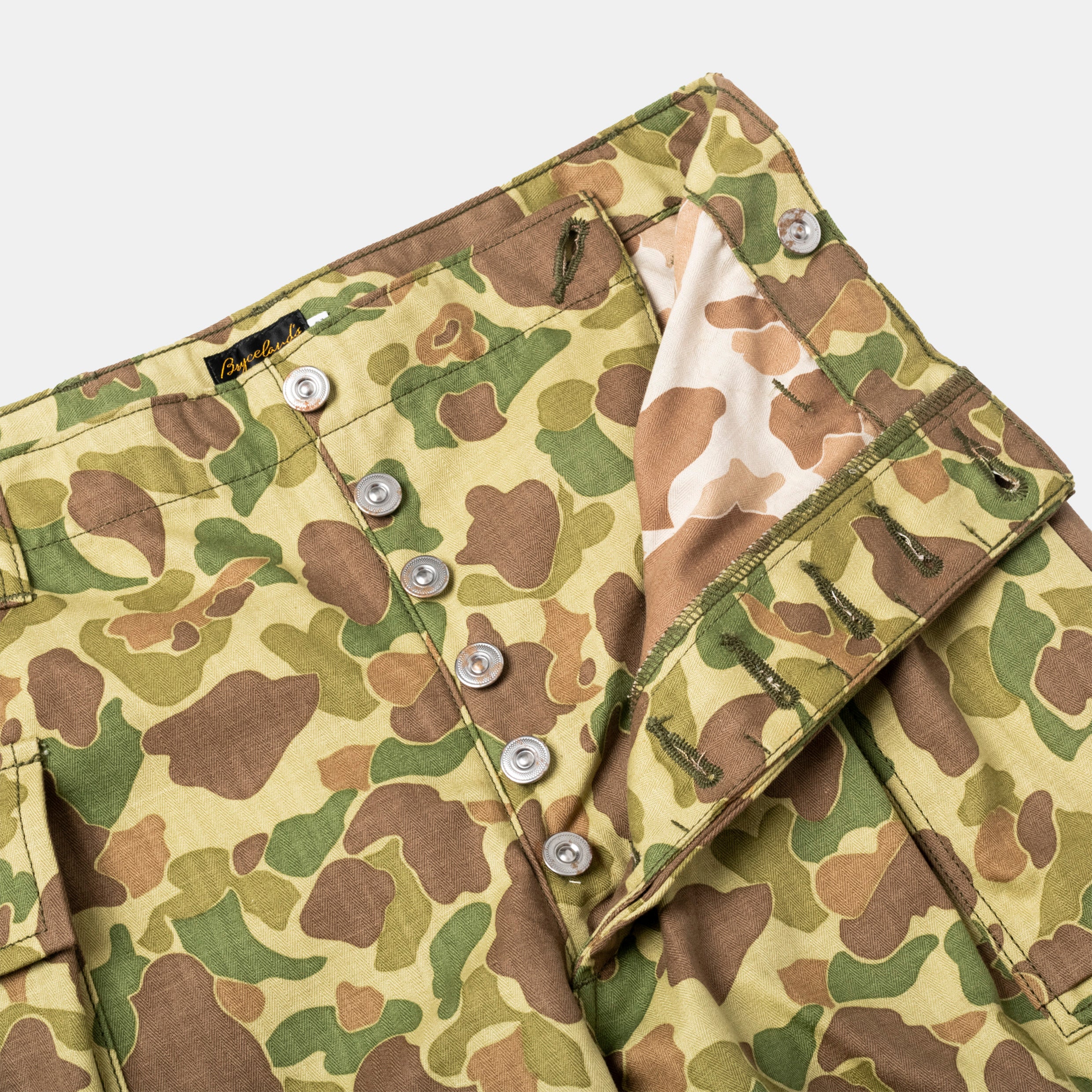 Bryceland's P13 CAMOUFLAGEプライスランズ　サイズ34 P13's Camouflage – Bryceland's