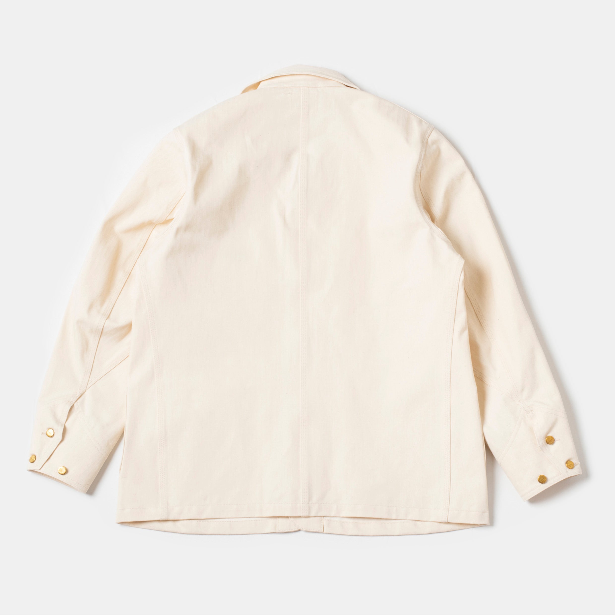 ジャケット・アウター BRYCELAND'S CHORE COAT HBT WHITE 40 Chore Coat HBT White | Bryceland's & Co.
