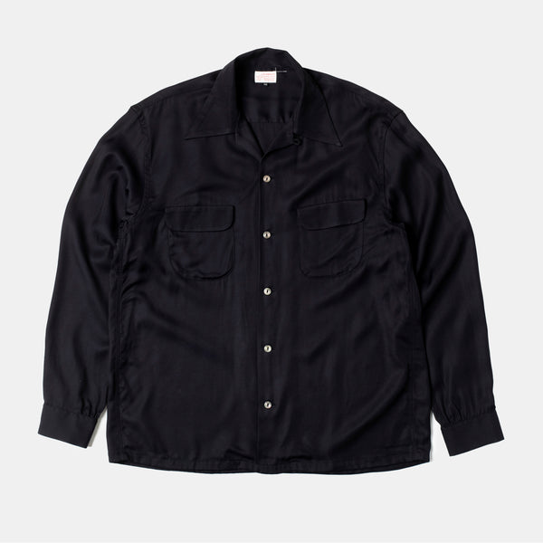 Bryceland's Officer Shirt Black サイズ15 sw-black-01_grande.jpg?v=