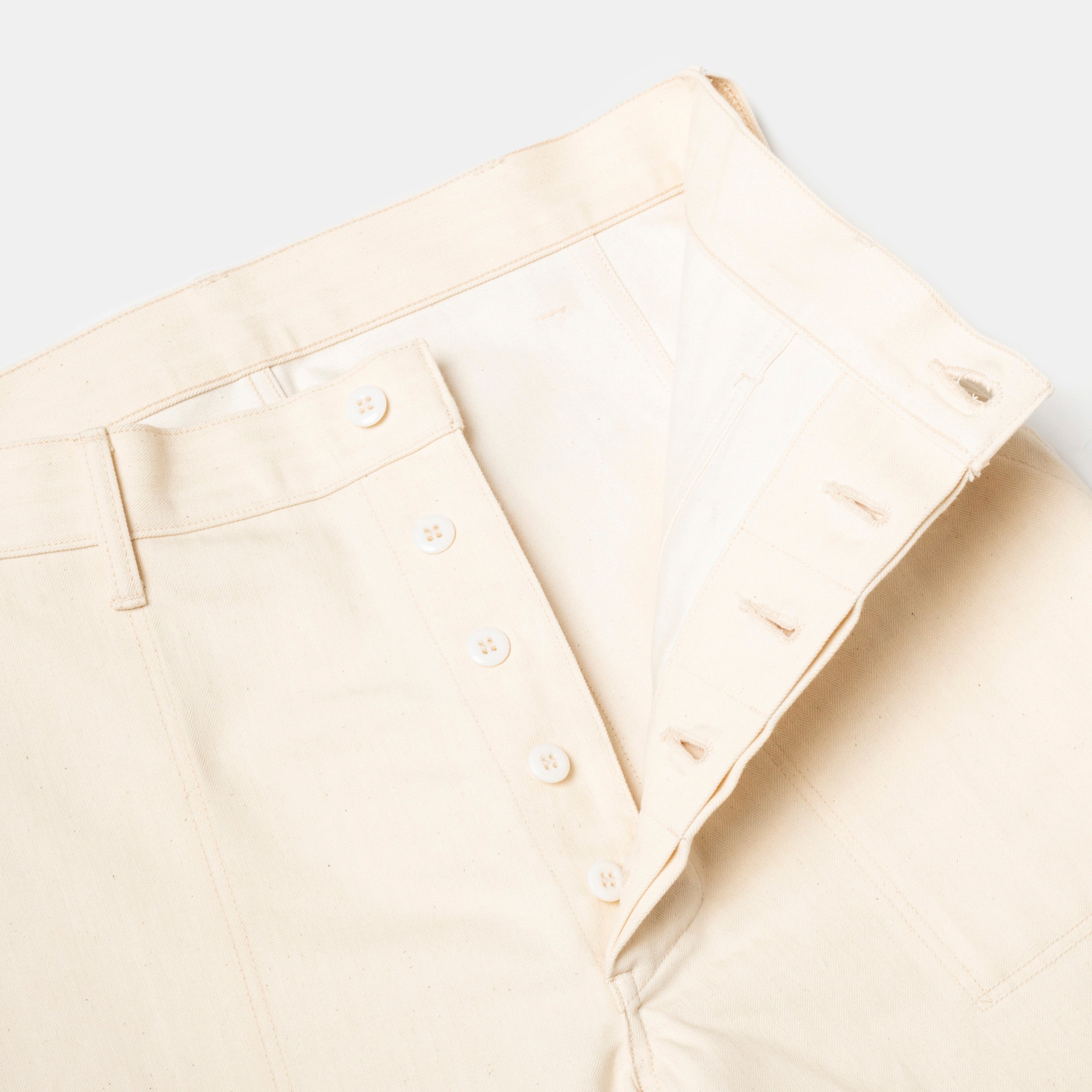 USN Deck Pants Ecru – Bryceland's