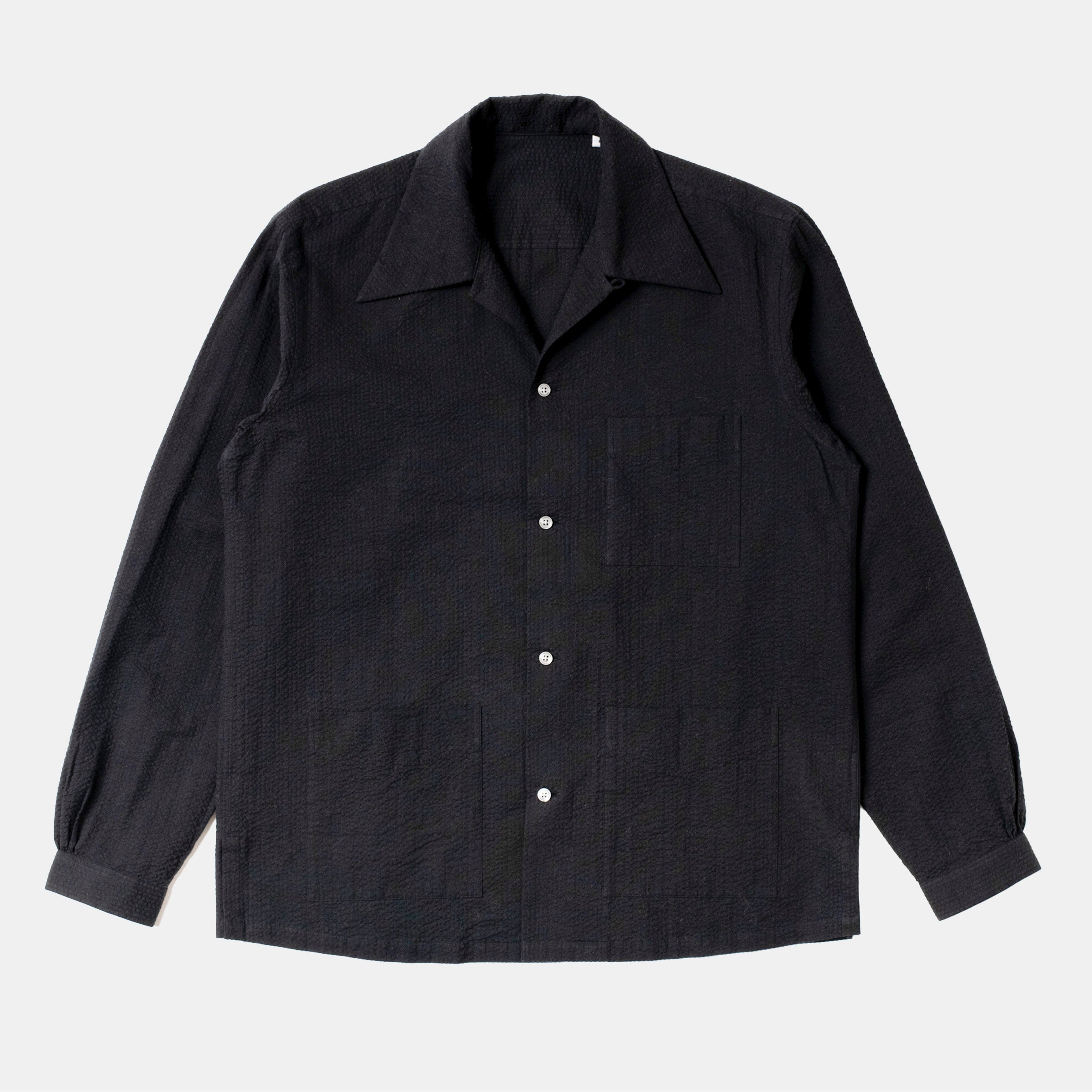 Bryceland's Officer Shirt Black サイズ15 Bryceland's Officer Shirt Black