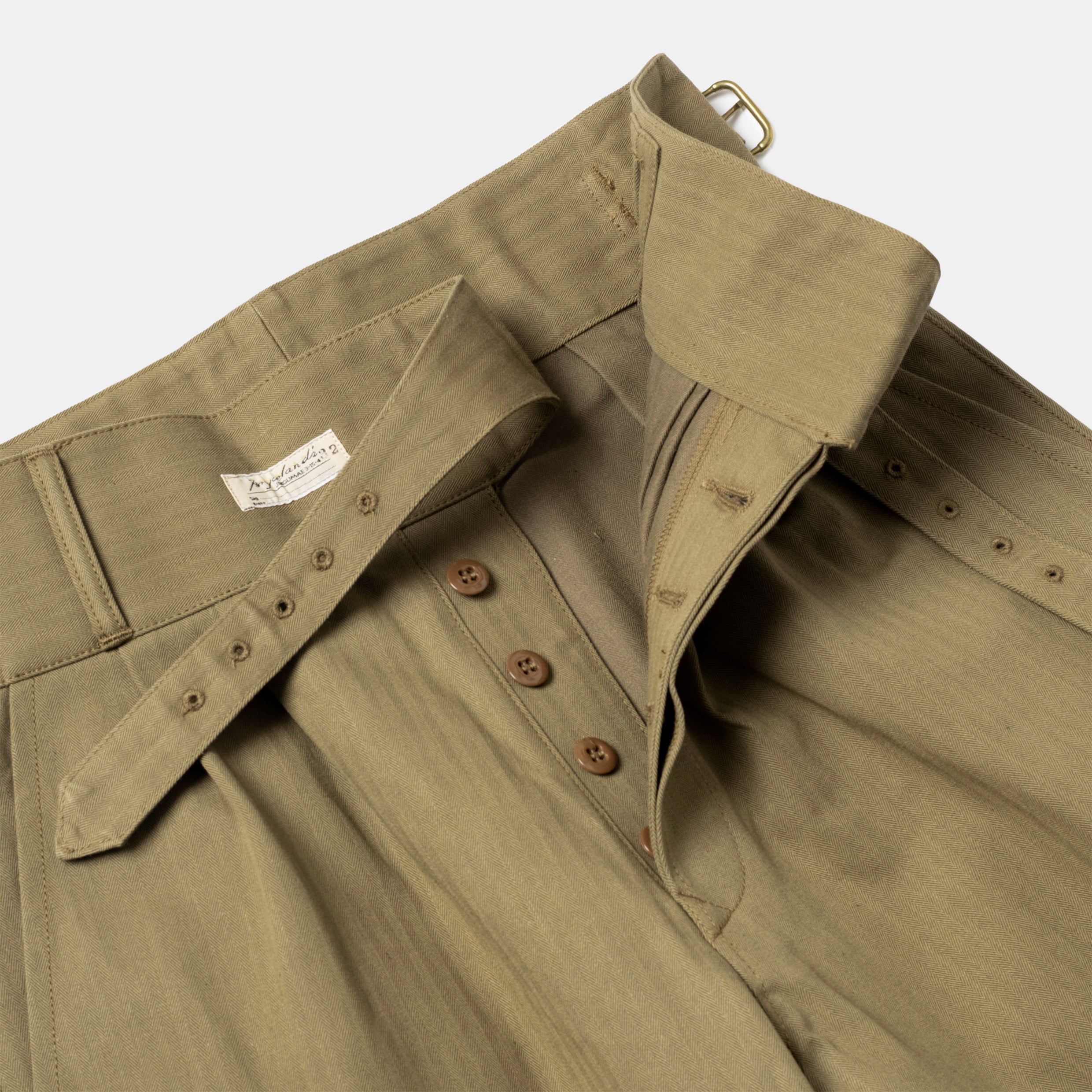 Gurkha Shorts HBT Olive – Bryceland's