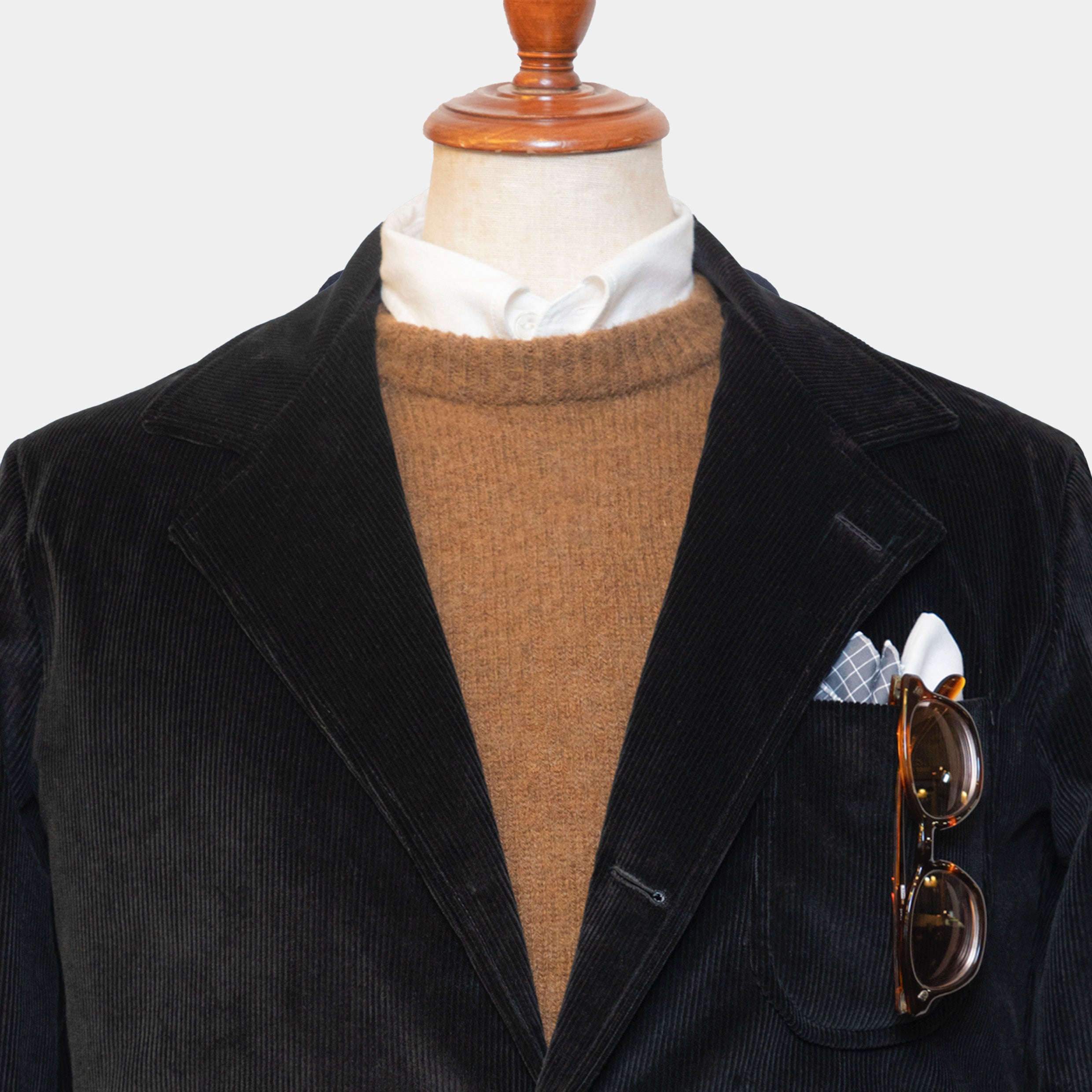 Easy Jacket Corduroy Black – Bryceland's