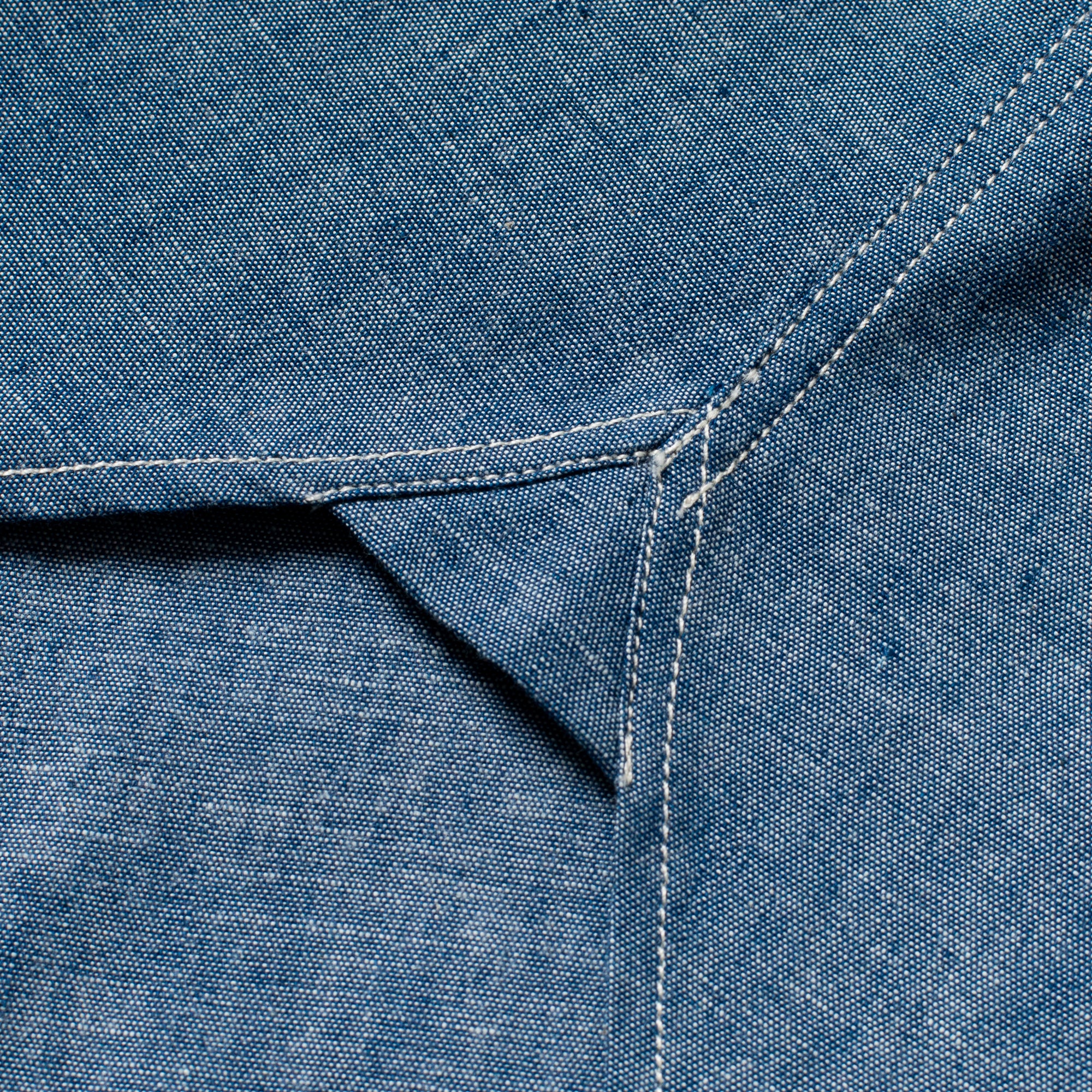 Teardrop Work Shirt Chambray – Bryceland's