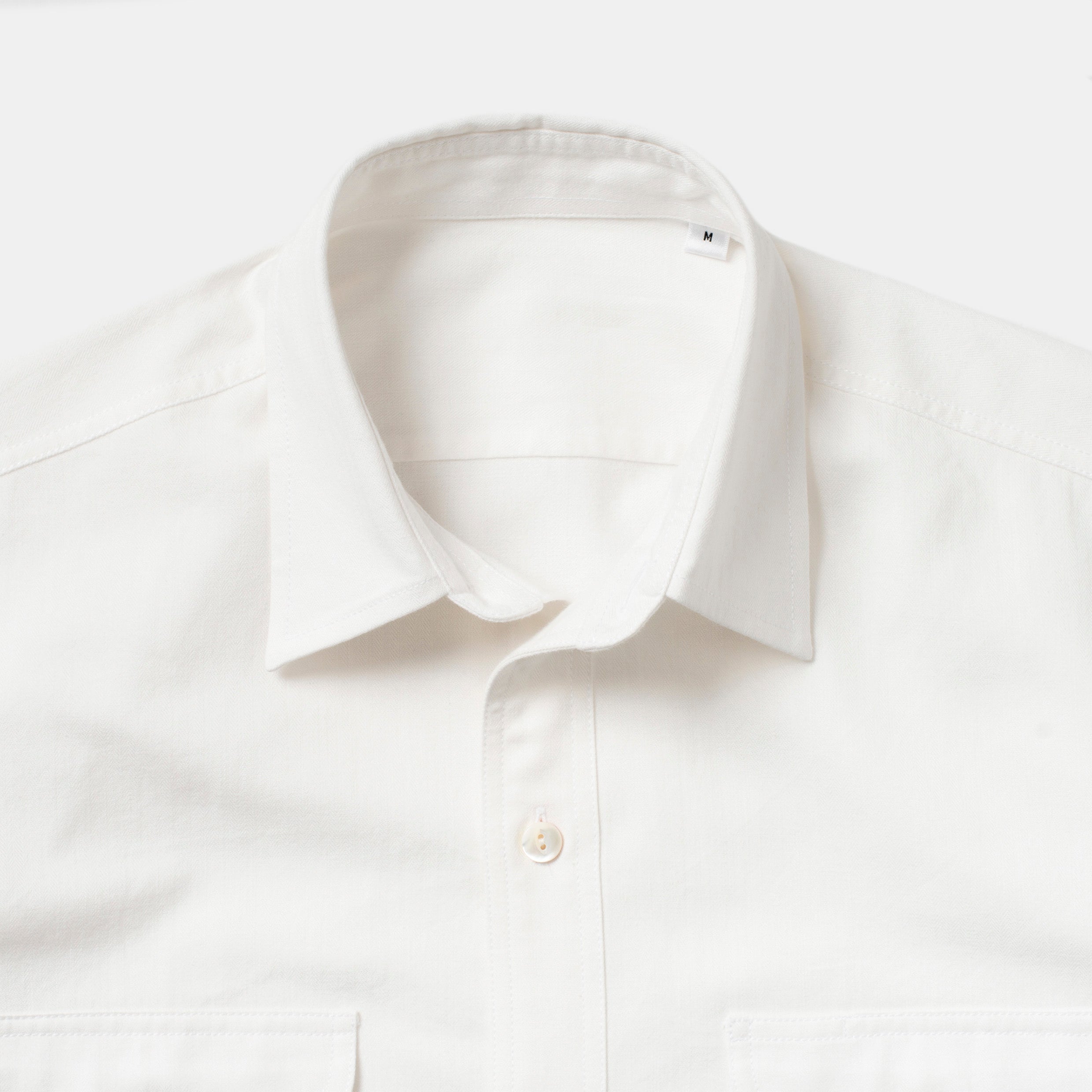 Teardrop Work Shirt White HBT – Bryceland's
