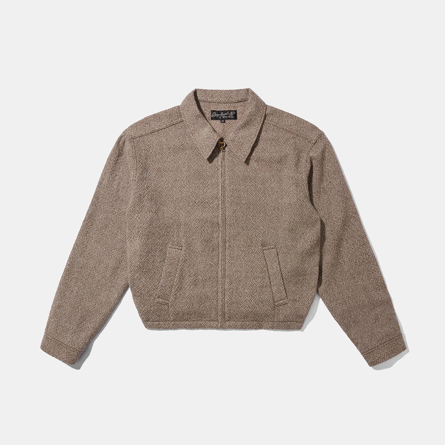 ジャケット・アウター MASU MELANGE TWEED COLLAR COAT MASU MELANGE TWEED COLLAR COAT