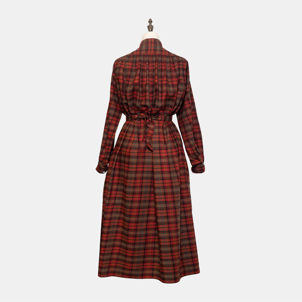 Prairie Dress Rust/Green Plaid Bryceland's Prairie Dress Rust/Green Plaid Bryceland's