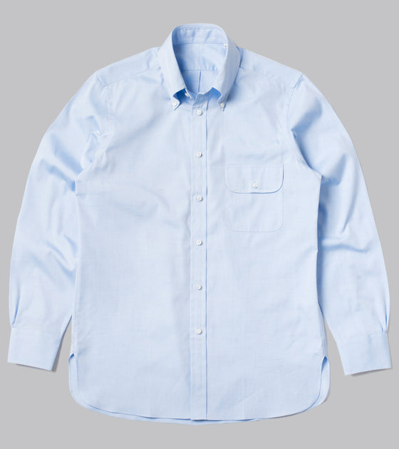 Bryceland's Perfect OCBD Shirt Light Blue