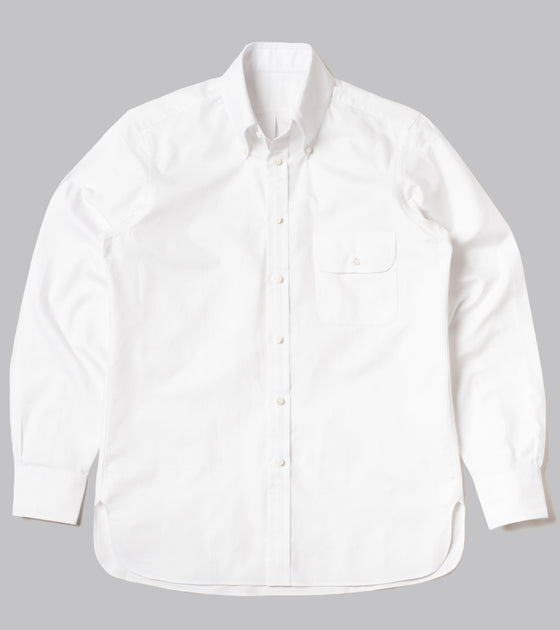 Bryceland's Perfect OCBD Shirt White