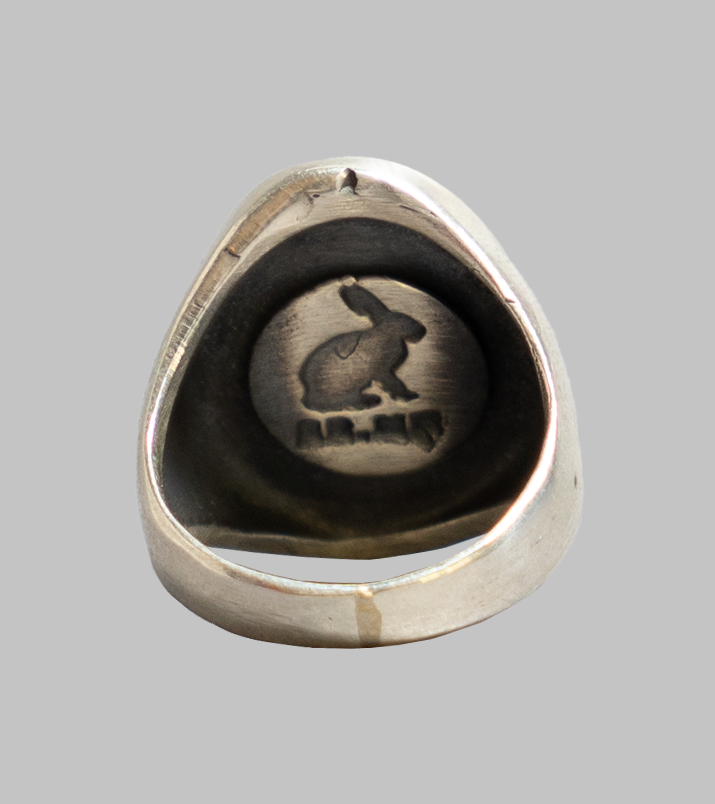 Red Rabbit Large Signet Stone Rings #4 /US6 – Bryceland's