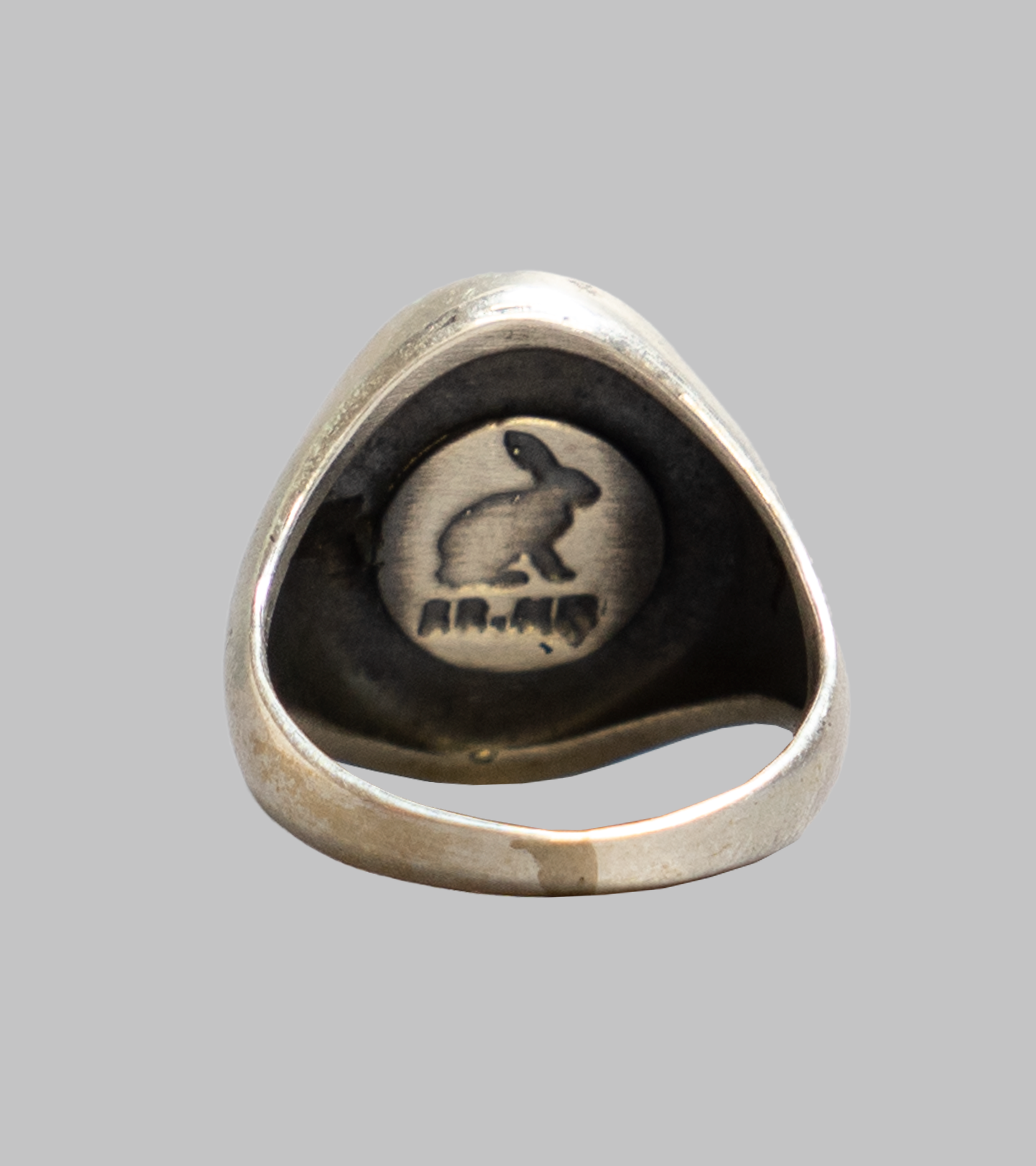 Red Rabbit Large Signet Stone Rings #7 /US9 – Bryceland's