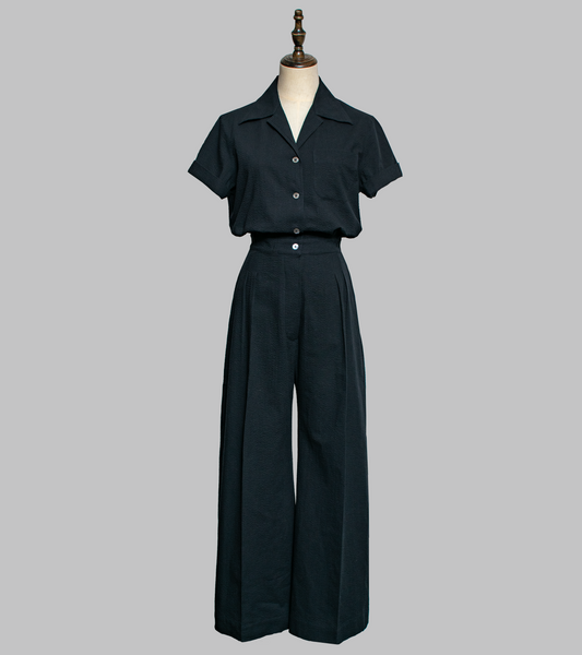 overdue flair★韓国★人気★TAILORED PLEATS JUMPSUIT/追跡あり overdue flair☆韓国☆人気☆TAILORED PLEATS JUMPSUIT/追跡あり