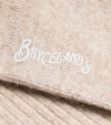 Bryceland's Cashmere Socks Beige