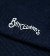 Bryceland's Cashmere Socks Navy