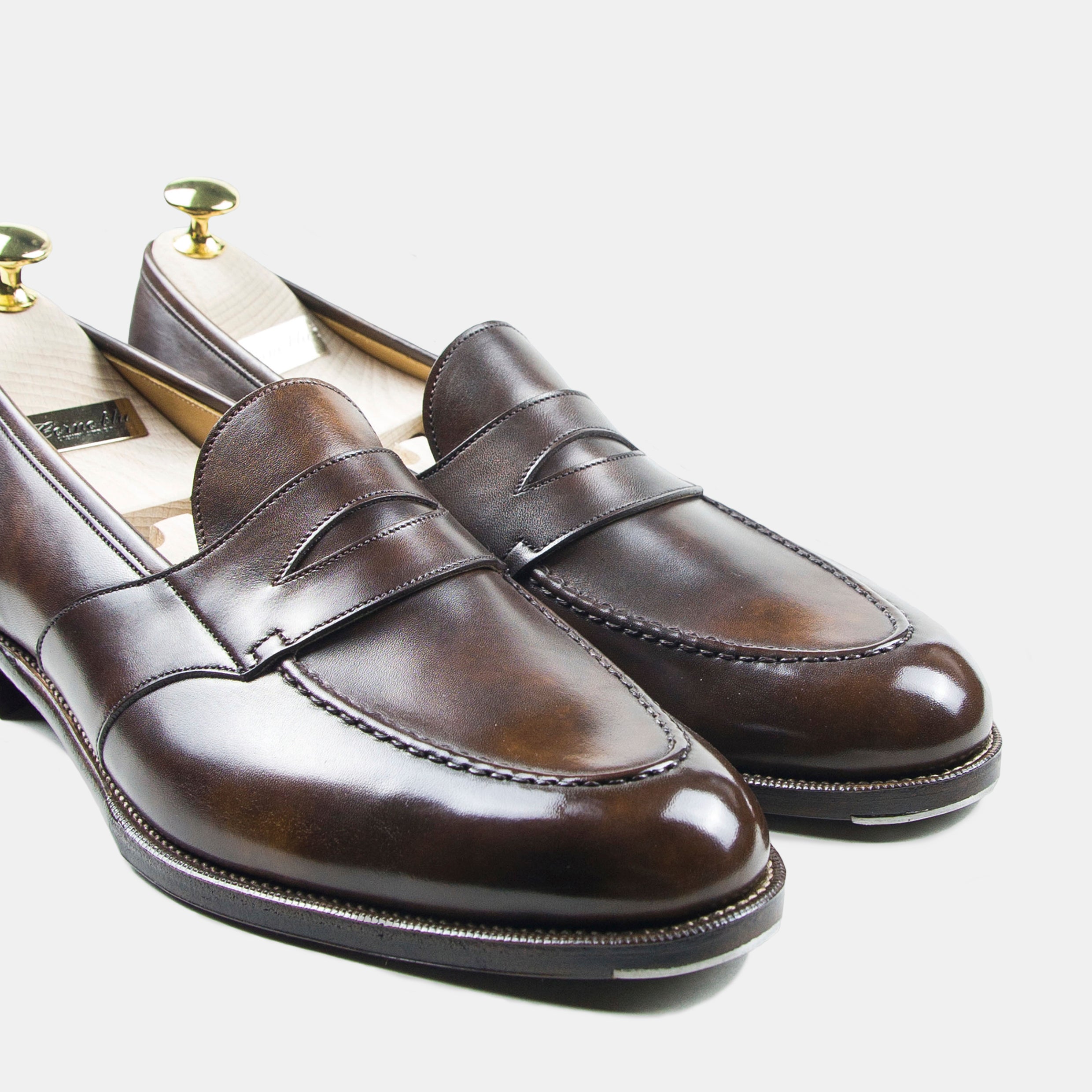 鯉太郎@lownslow corno-brown-loafer-01_c5e6ef83