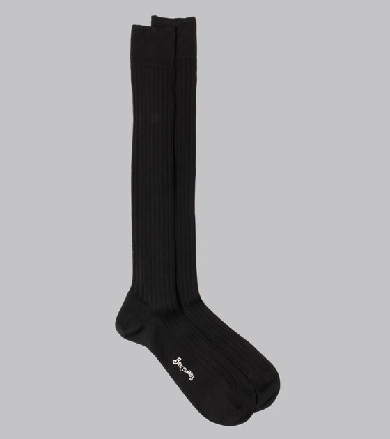 Bryceland's Cotton Socks Black