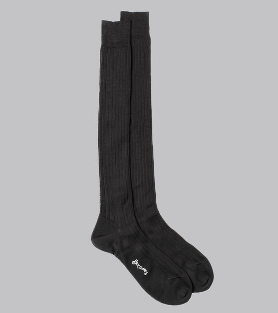 Bryceland's Cotton Socks Charcoal